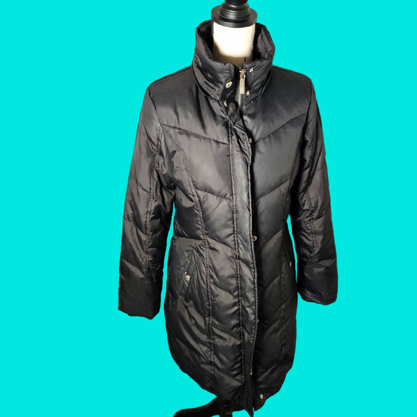 Michael Kors Michael Kors Parka Jacket Coat Women's S Black Packable Down Fill Zipper Sport? Wait. Size S / US 4 / IT 40 - 1 Thumbnail