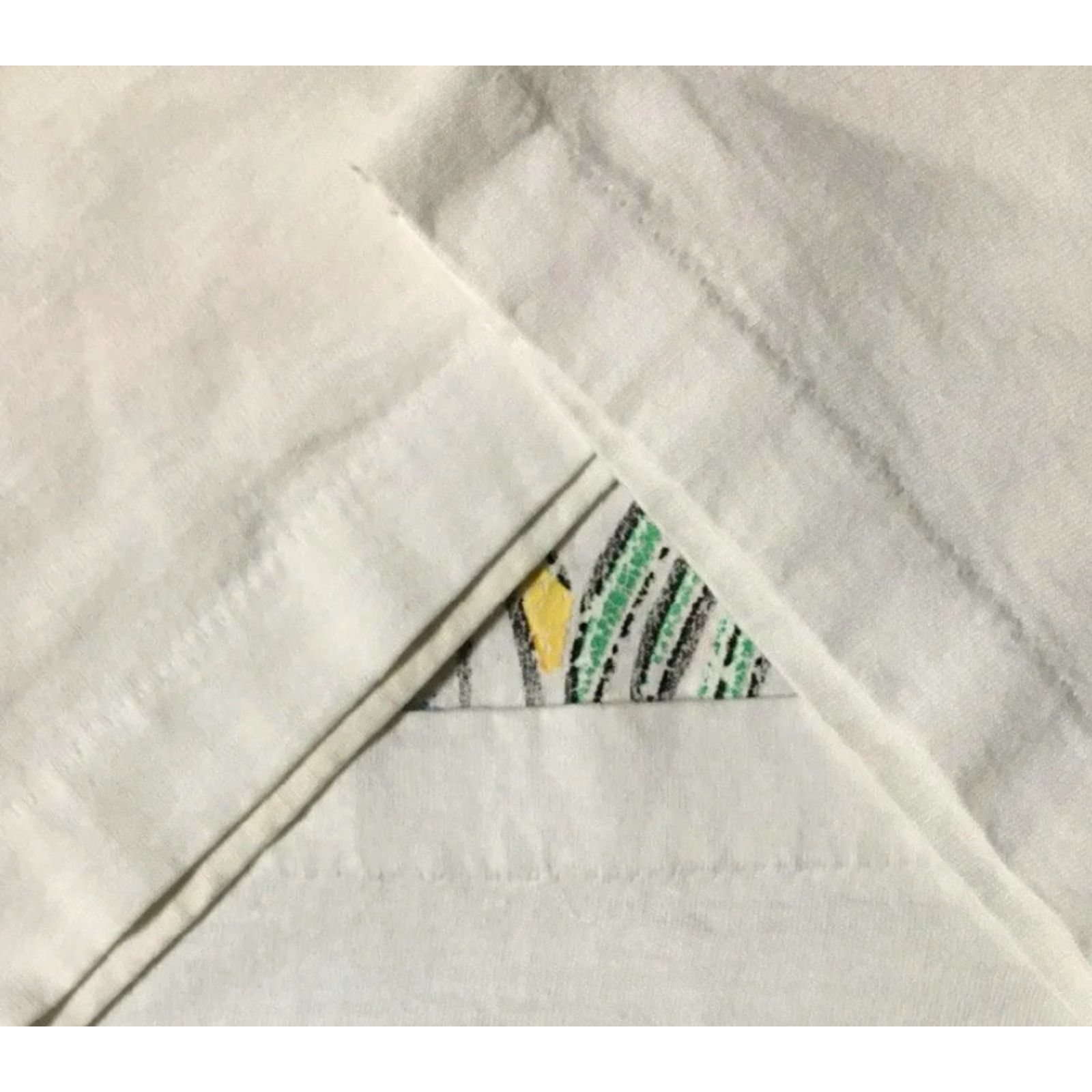 Catalina VINTAGE 90s Catalina Island Paradise Shirt M USA Beach Surf Grunge OP TC 80s - Single Stitch T-Shirt Men White Short Sleeve Pattern Striped Size US M / EU 48-50 / 2 - 3 Thumbnail