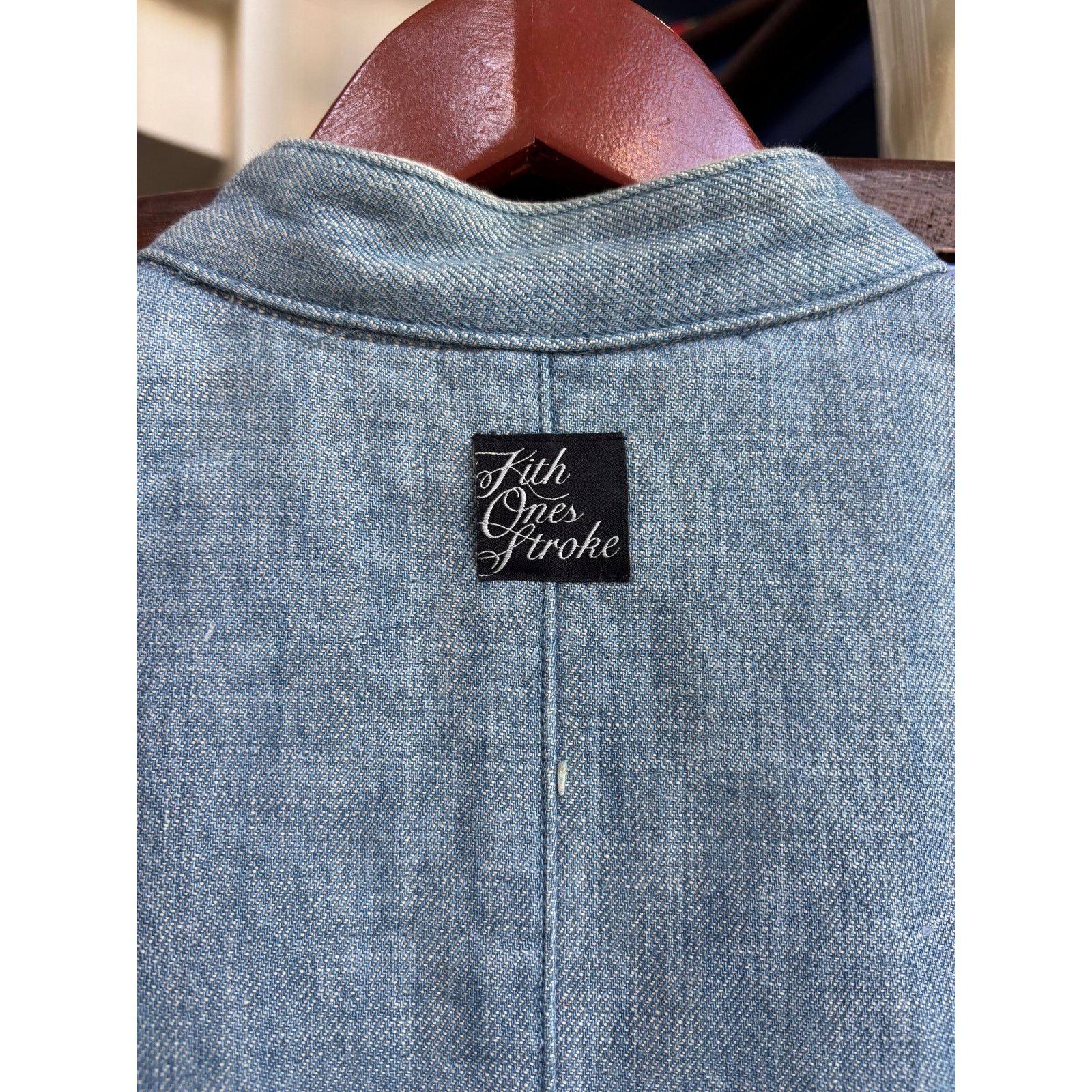 Kith Kith Tokyo x One Stroke Denim Zip Vest – Size M Size US M / EU 48-50 / 2 - 4 Thumbnail