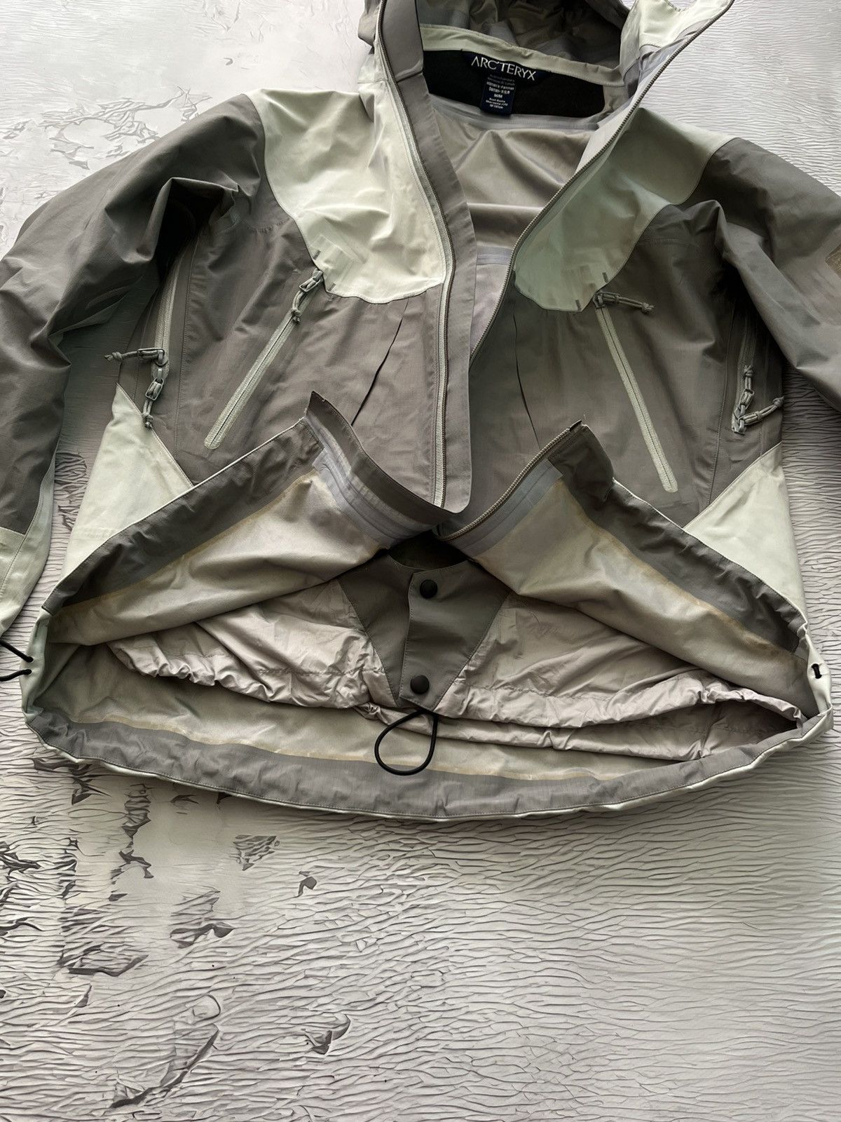 Arc'teryx Vintage 2003 Arc teryx Sidewinder Gore Tex XCR Jacket White Size M / US 6-8 / IT 42-44 - 6 Thumbnail
