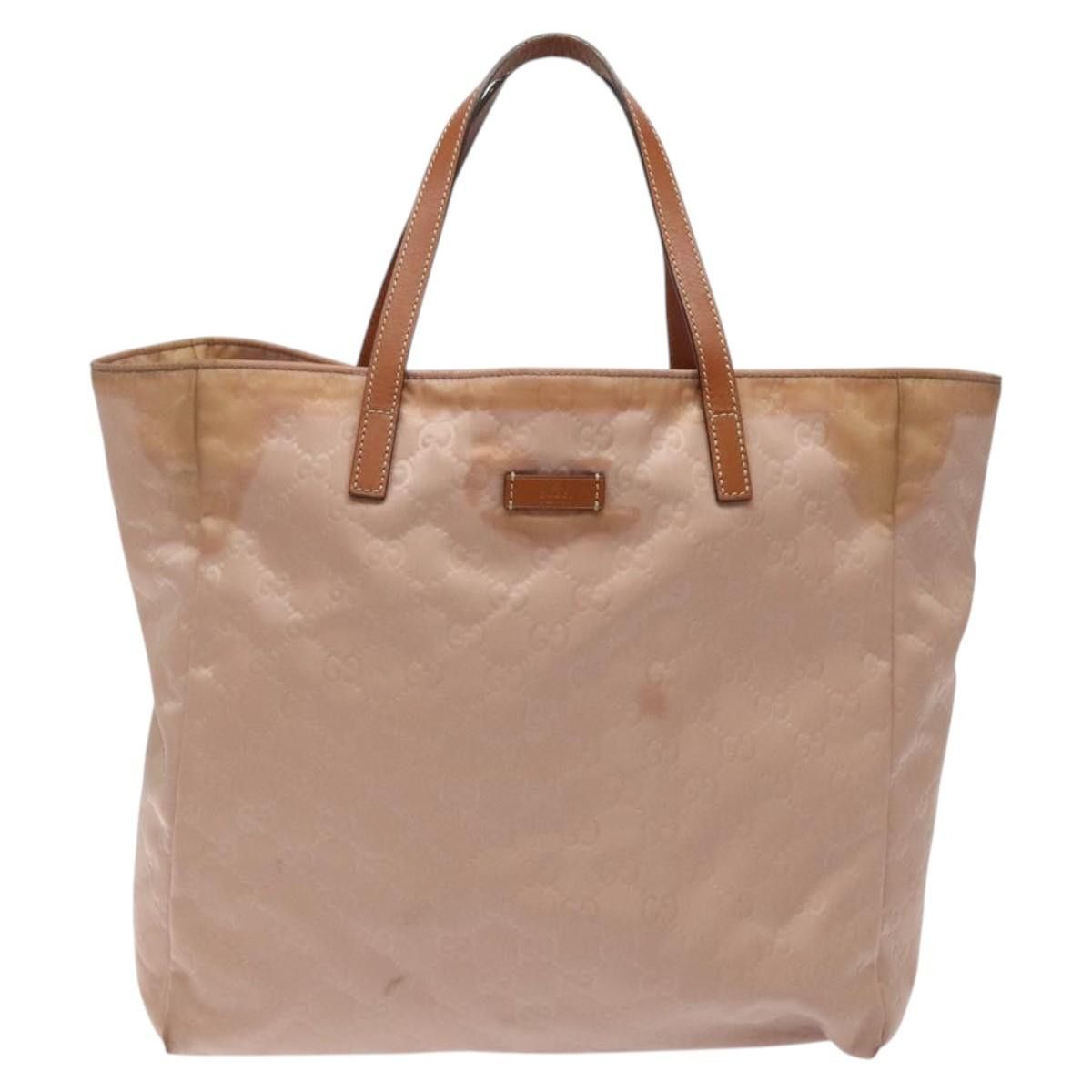 Gucci GUCCI GG Canvas Hand Bag Pink Size ONE SIZE - 2 Thumbnail