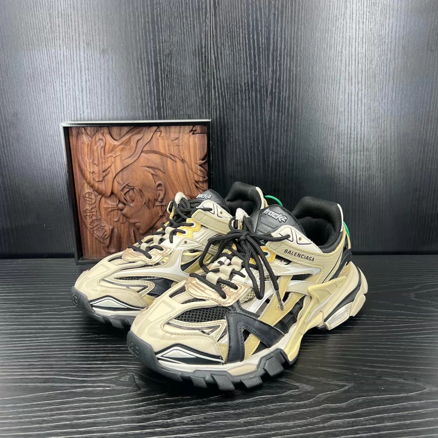 Balenciaga Balenciaga Track 2 Cream White Brown 42 Near New Size US 9 / EU 42 - 1 Thumbnail