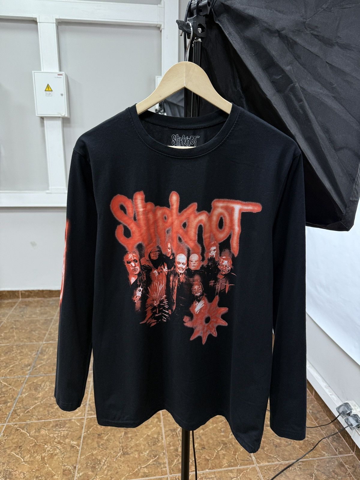 Slipknot 🇺🇸 Y2K Slipknot The End So Far Nu Metal Band Long Sleeve Size US L / EU 52-54 / 3 - 1 Thumbnail
