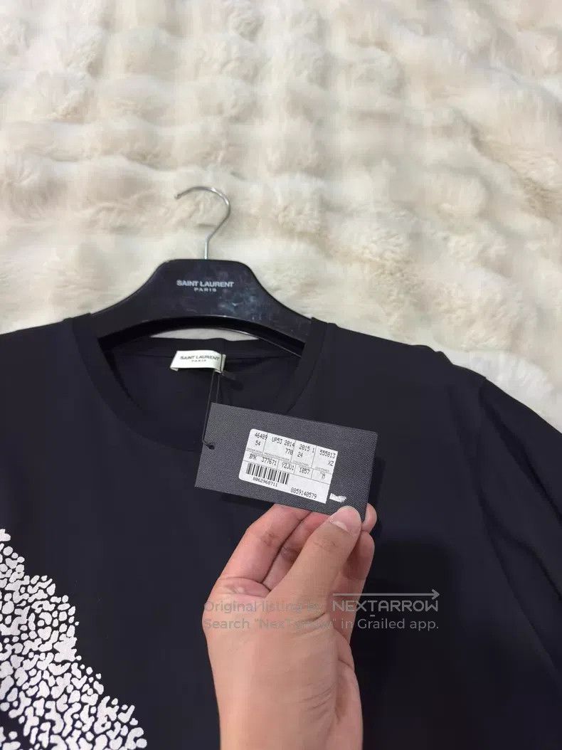 Saint Laurent Paris Saint Laurent Paris Original Black and White Leopard Print Size US M / EU 48-50 / 2 - 3 Thumbnail