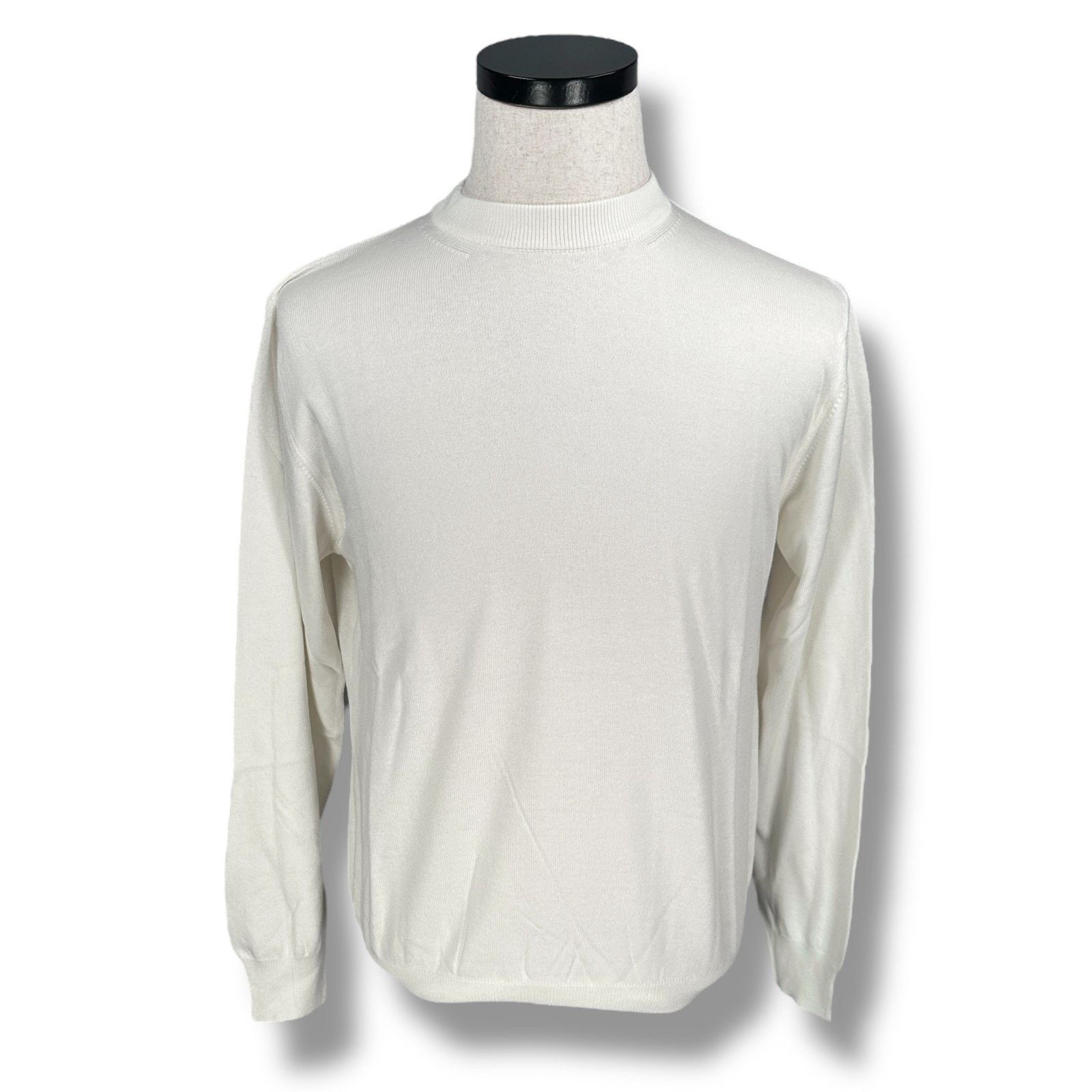 Other Raffi Linea Uomo Sweater Men’s Small Ivory Lightweight New Size US S / EU 44-46 / 1 - 1 Thumbnail
