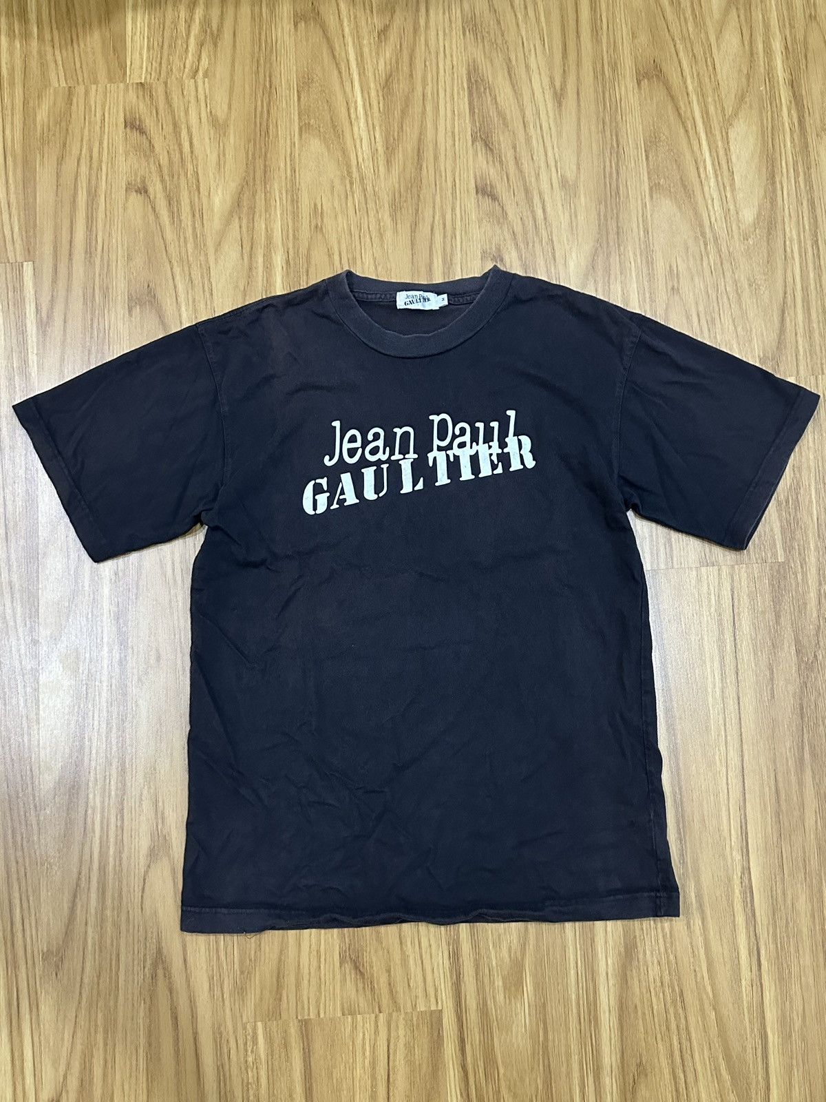 Jean Paul Gaultier Jean Paul Gaultier Vintage Big Logo T-shirt Size US M / EU 48-50 / 2 - 3 Thumbnail