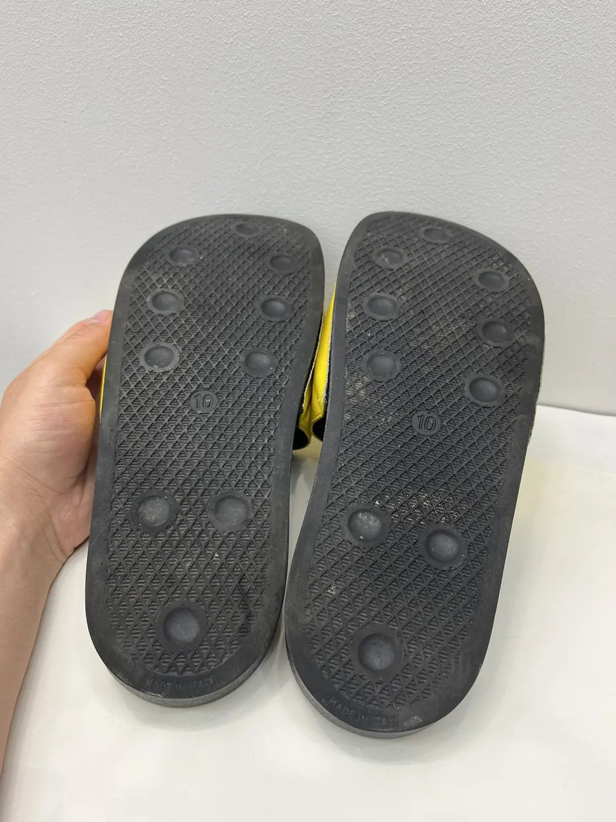 Adidas × Y-3 Adidas Y-3 by Yohji Yamamoto Logo Embroidered Slides Size US 10 / EU 43 - 4 Thumbnail