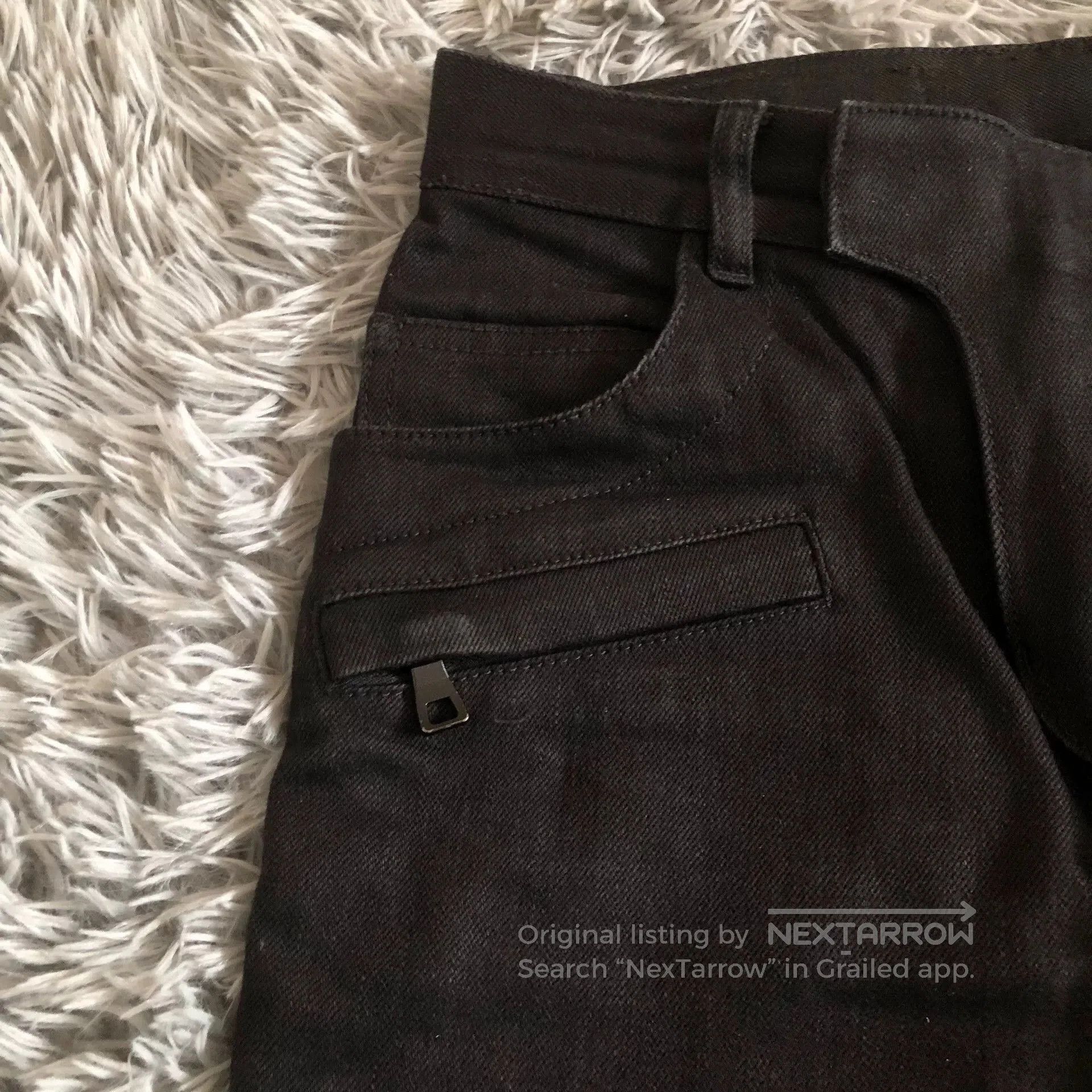 Balmain Balmain Leather Patch Moto Jeans. Size US 28 / EU 44 - 5 Thumbnail