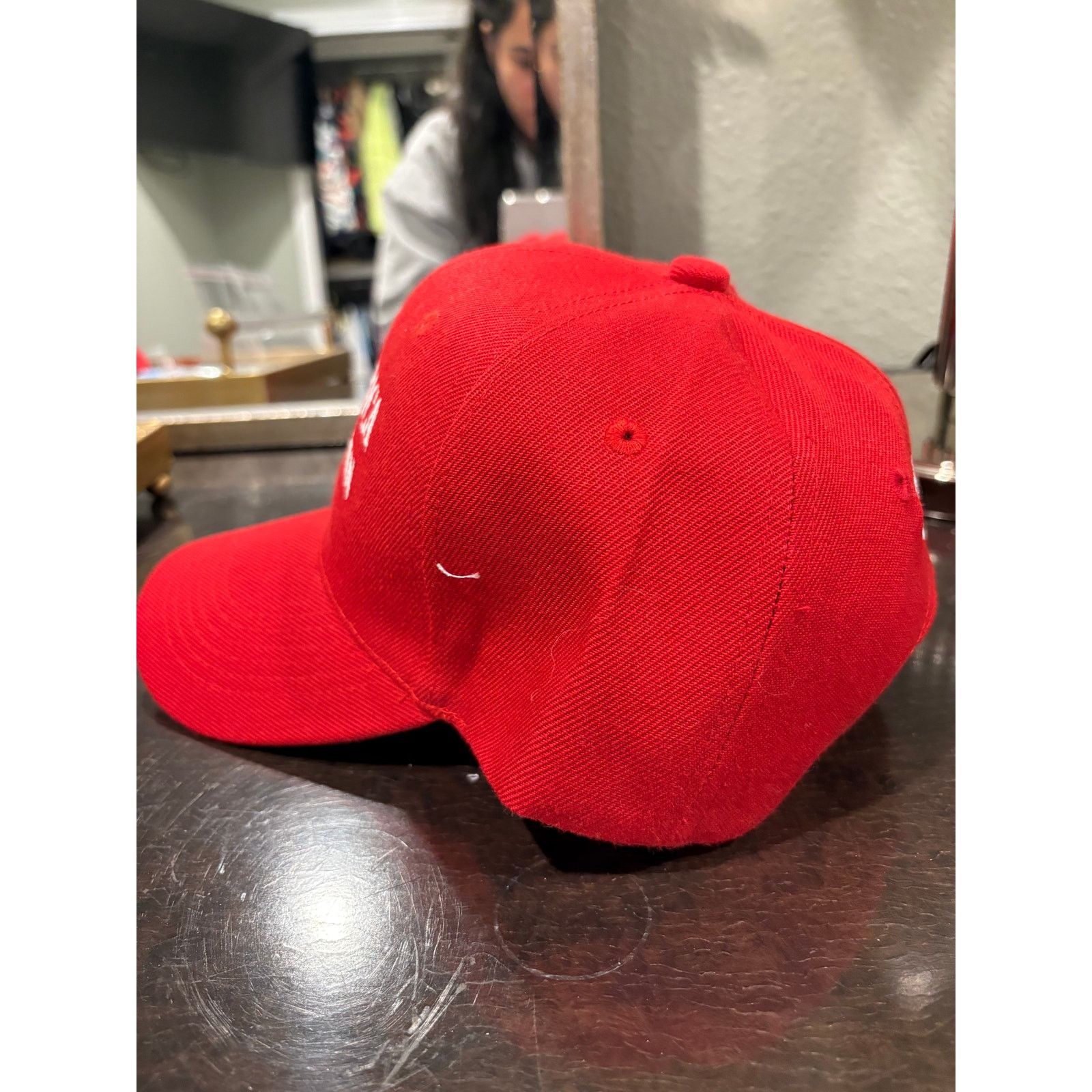 Vintage IWC Cleaning “Make America Clean Again” Red Cap Size ONE SIZE - 3 Thumbnail