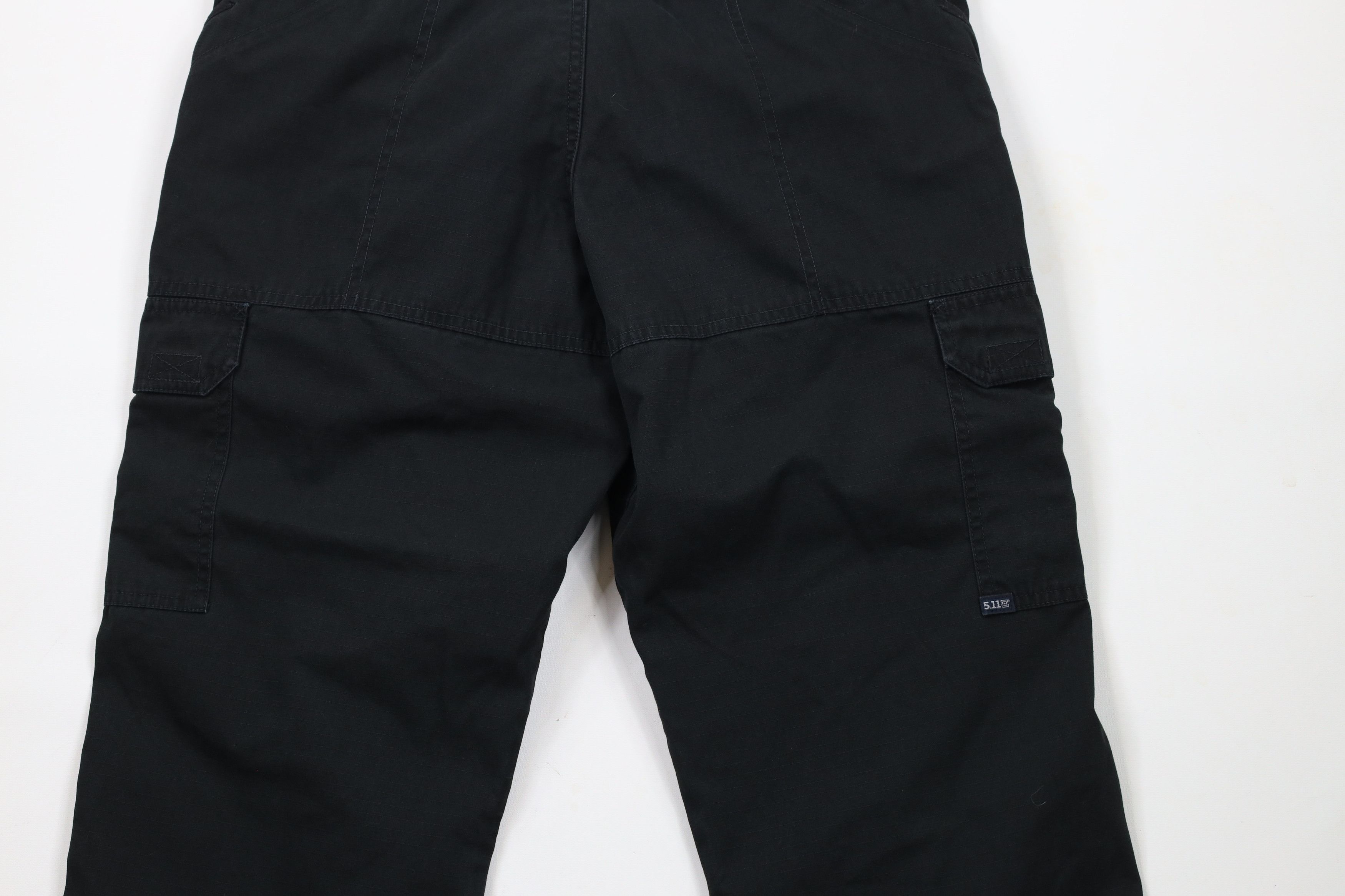 Vintage 5.11 Tactical Series Knee Taclite Pro Cargo Pants Black Size US 32 / EU 48 - 10 Thumbnail
