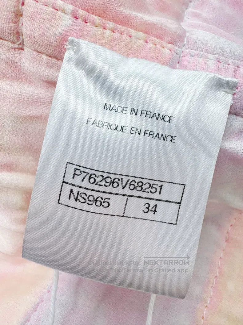 Chanel Chanel 24C early spring show pink full print colour letter Size XXS / US 00 / IT 34 - 7 Thumbnail