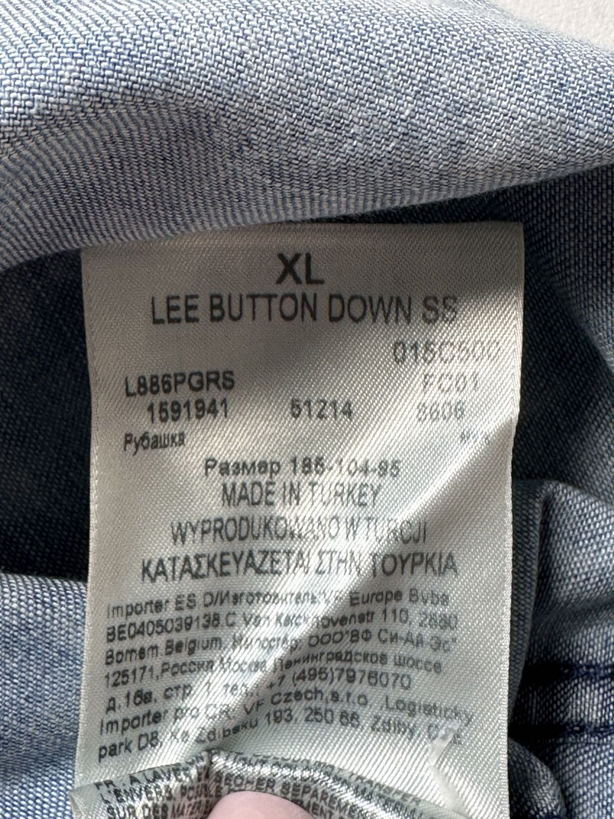 Lee Vintage Y2k Lee Denim Shirt Western Size US XL / EU 56 / 4 - 11 Thumbnail