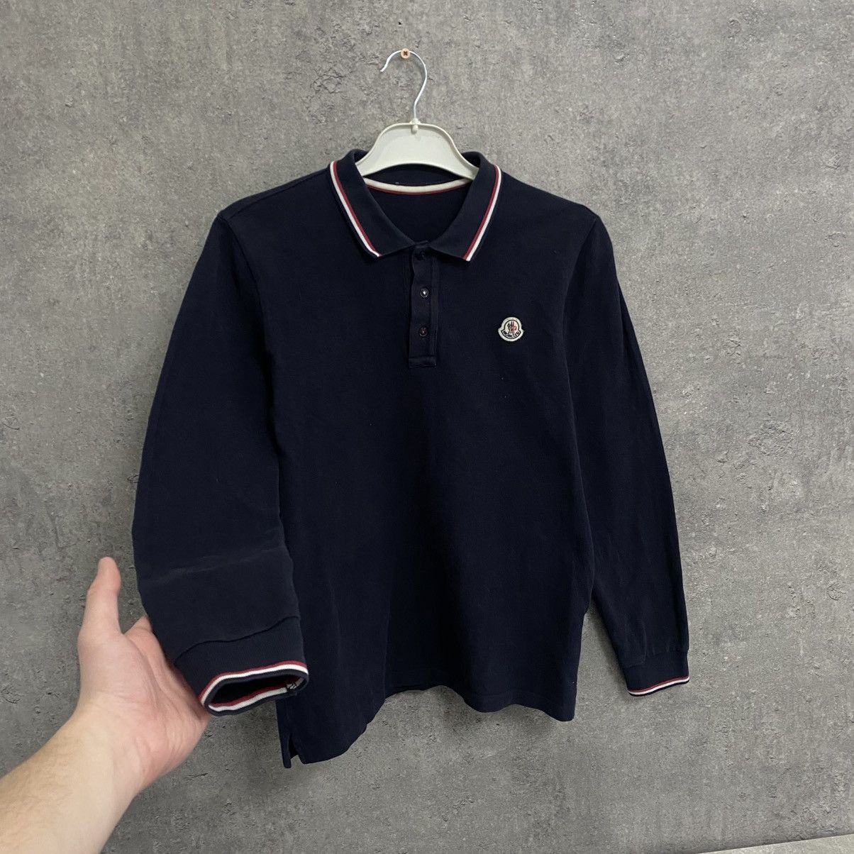 Moncler Moncler Polo Long Sleeve Size US XS / EU 42 / 0 - 2 Thumbnail