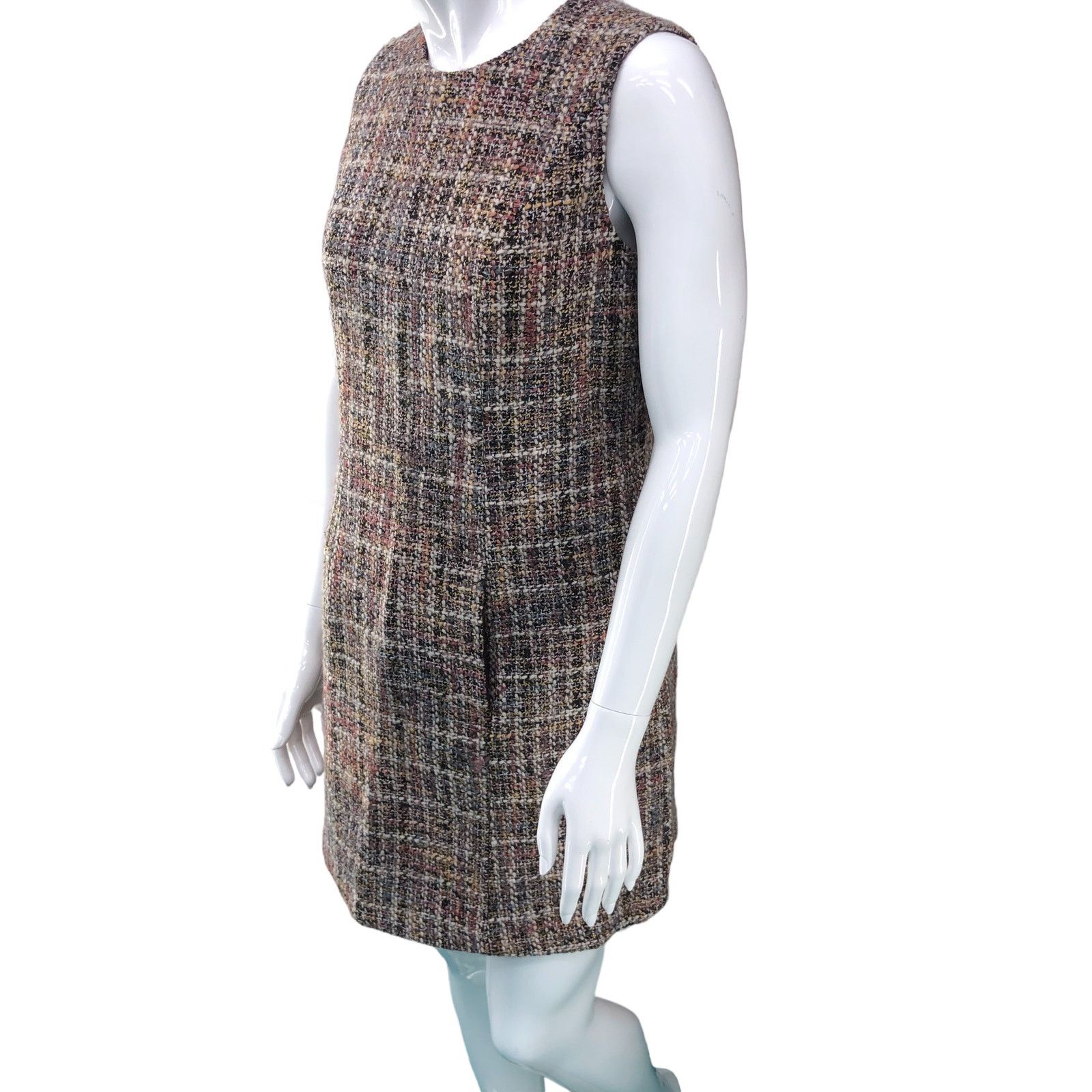 Other Gal Meets Glam Womens Sz 0 Ramona Tweed Shift Pencil Dress Size XS / US 0-2 / IT 36-38 - 5 Thumbnail