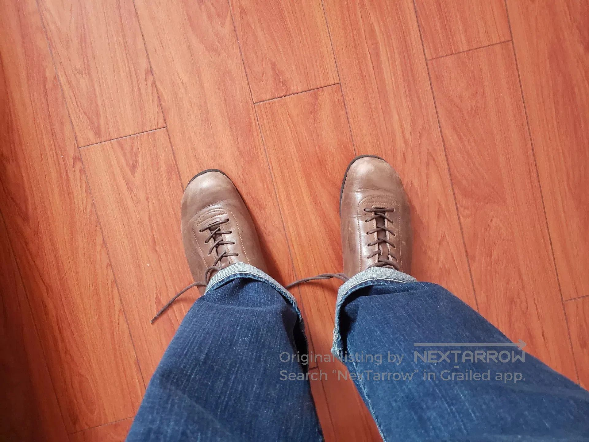 Japanese Brand Nissan Nakamura Leather Bowling Shoes. Size US 10 / EU 43 - 1 Thumbnail