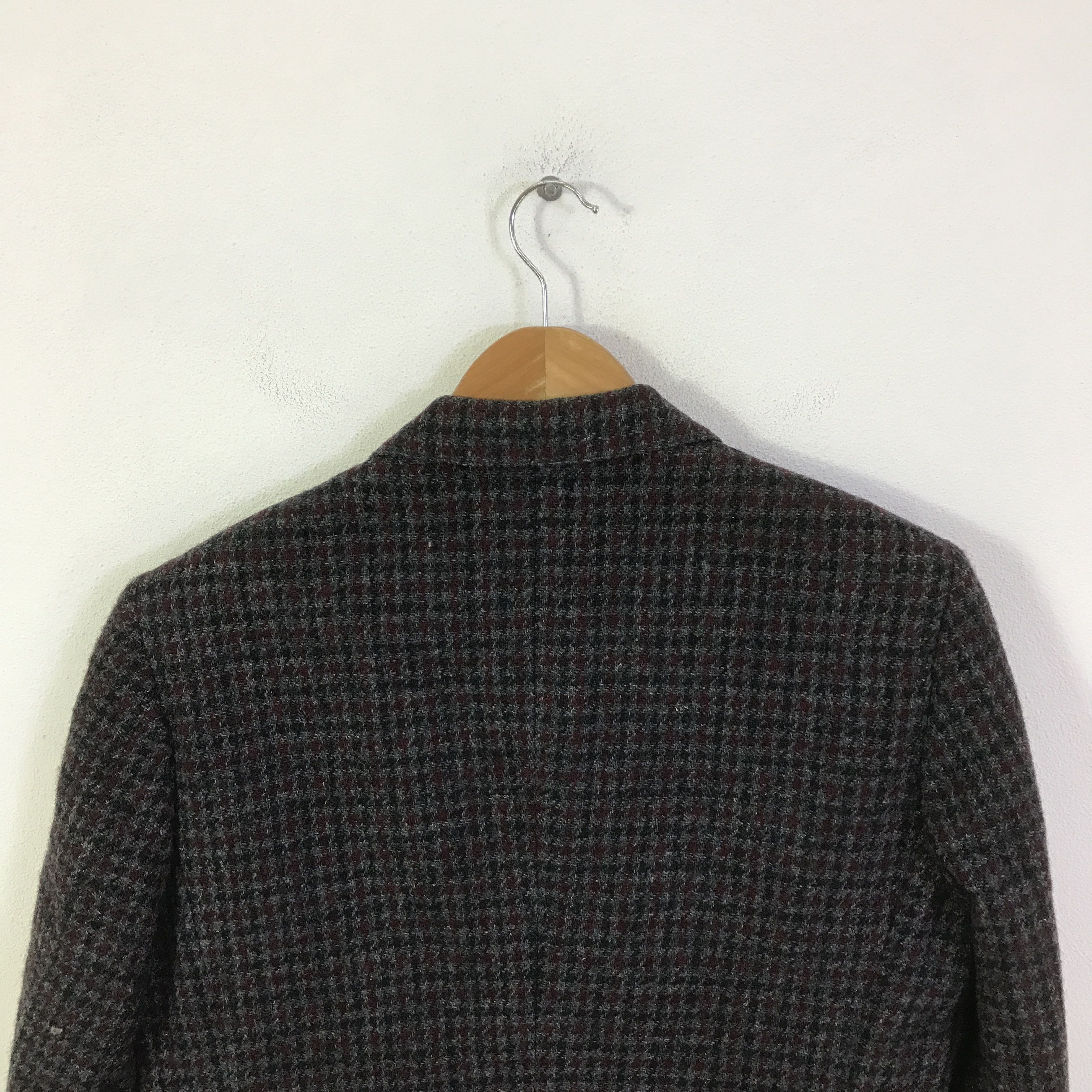 Harris Tweed harris tweed Classic Wool Blazer Coat jacket K115B18 Size US M / EU 48-50 / 2 - 4 Thumbnail