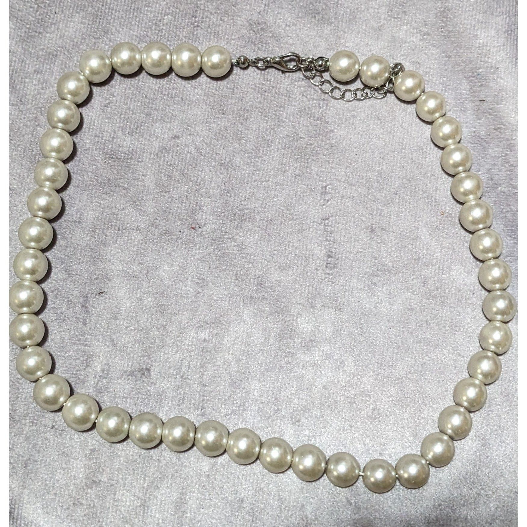 Other Classic Glass Faux Pearl Beaded Necklace Size ONE SIZE - 8 Thumbnail