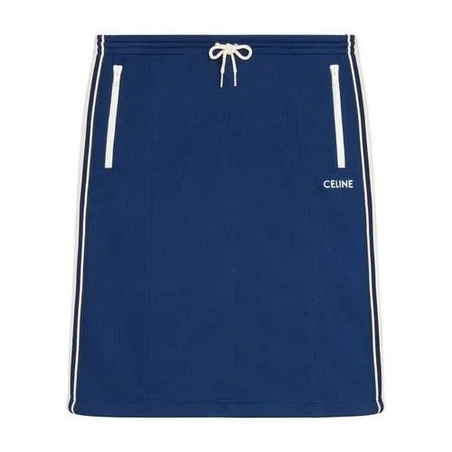 o1w1db10324 Straight Skirt in Blue