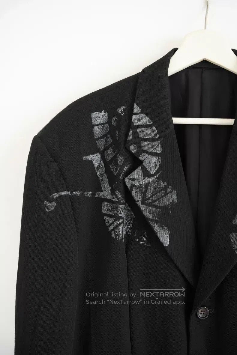 Comme des Garcons Comme Des Garcons Size L 95aw digital print suit with numbe Size 40R - 4 Thumbnail