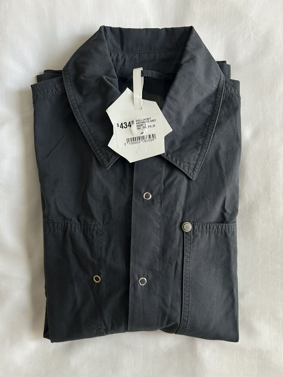 Other Objects IV Life Shell Jacket Anthracite Grey Size US S / EU 44-46 / 1 - 1 Thumbnail