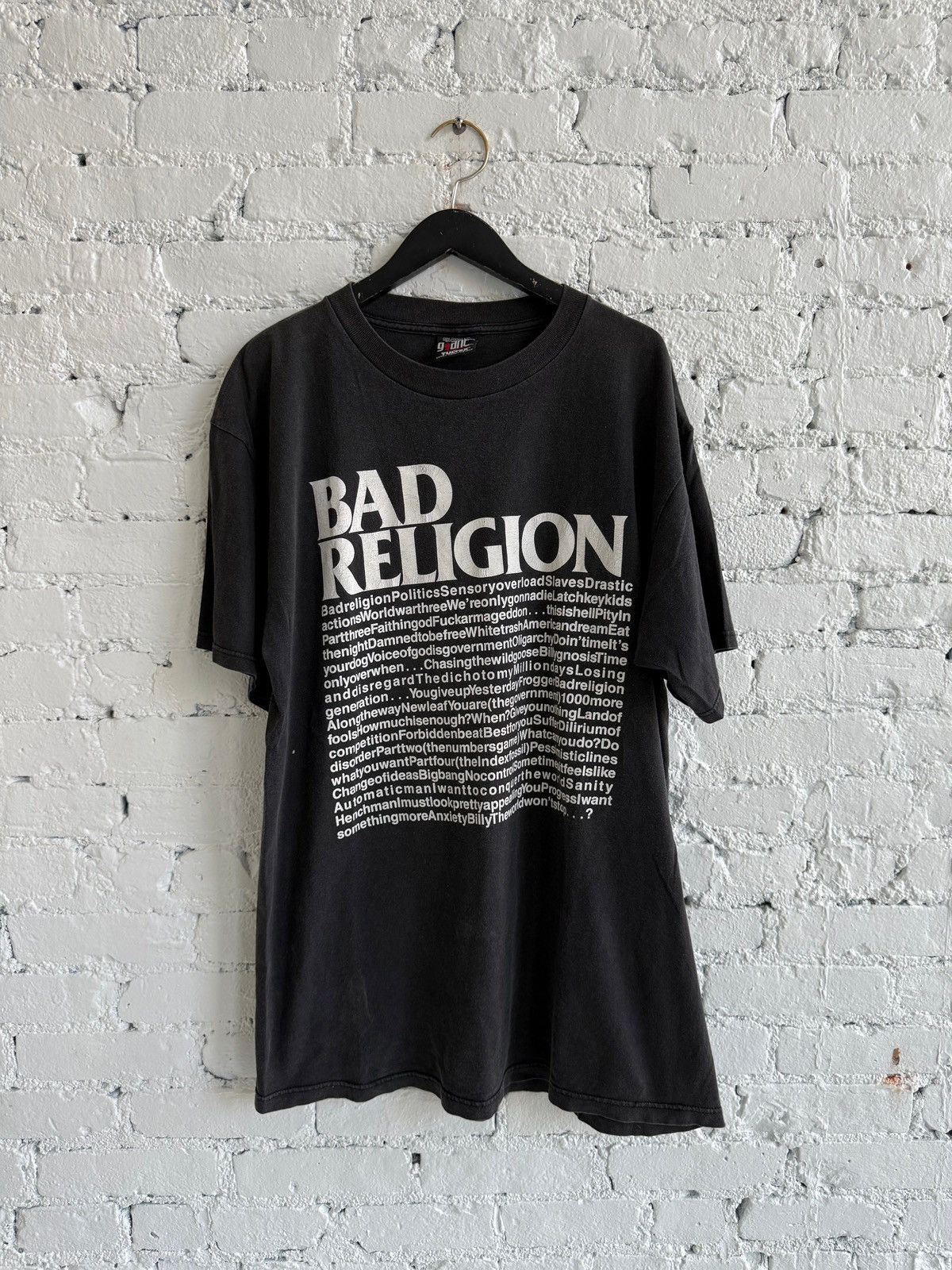 トップス Bad Religion 1994-95 Tour MADE IN USA トップス Bad Religion 1994-95 Tour MADE IN USA トップス Bad