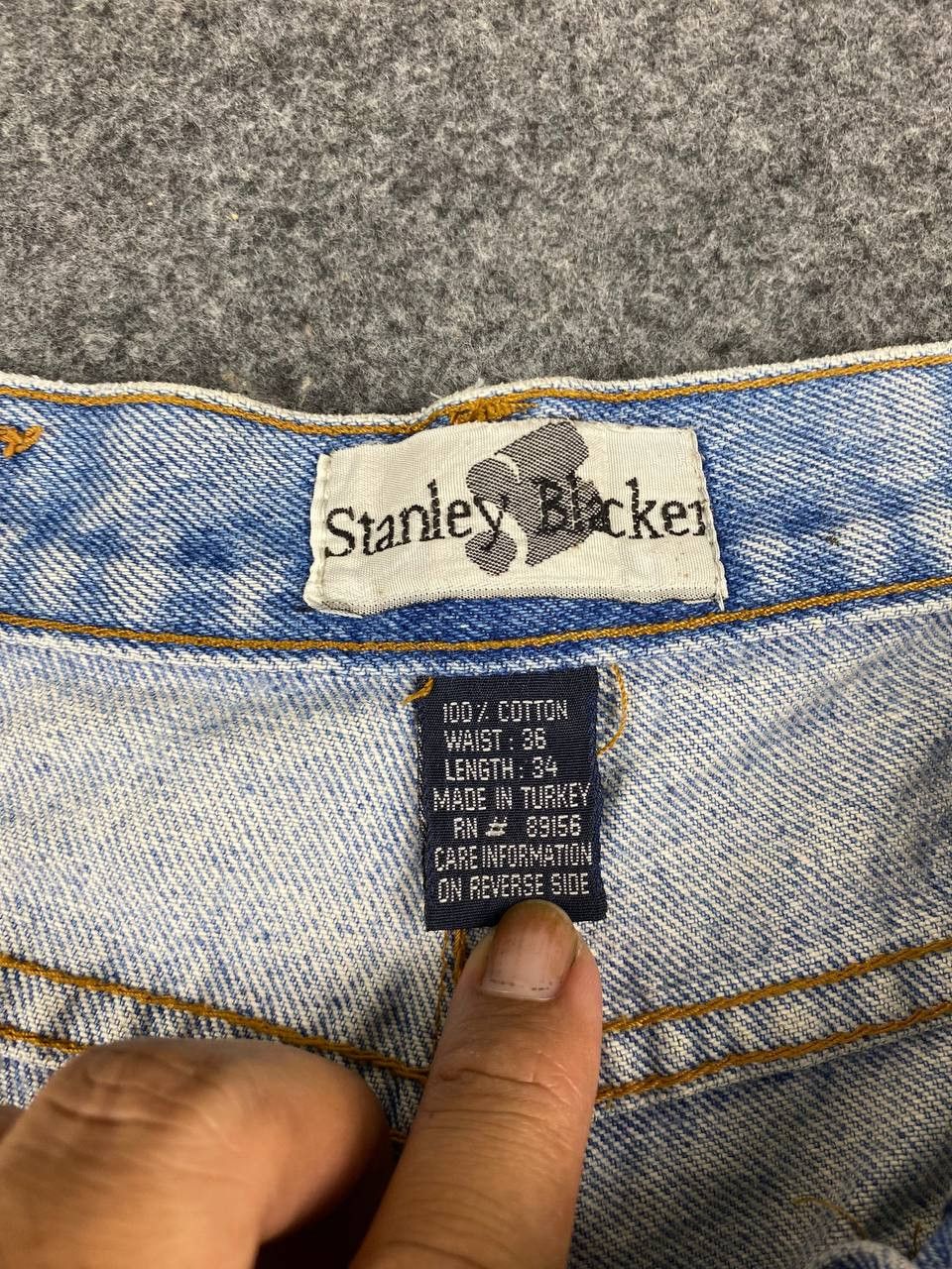 Stanley Blacker stanley blacker paint splatter denim Size US 36 / EU 52 - 14 Thumbnail