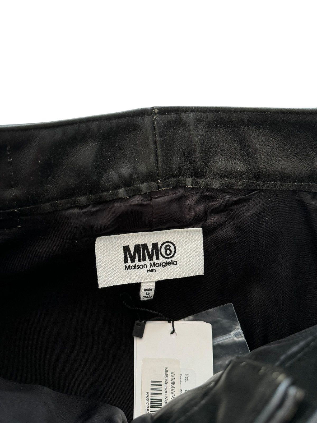 Maison Margiela $1475 Reconstructed Patchwork Leather Pant Size 26" / US 2 / IT 38 - 6 Thumbnail