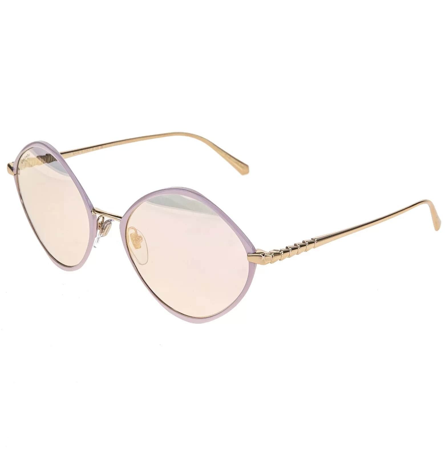 Bvlgari BVLGARI Le Gemme 6186 Pink Enamel 18K Mirrored Gold BV6186K Size ONE SIZE - 7 Thumbnail