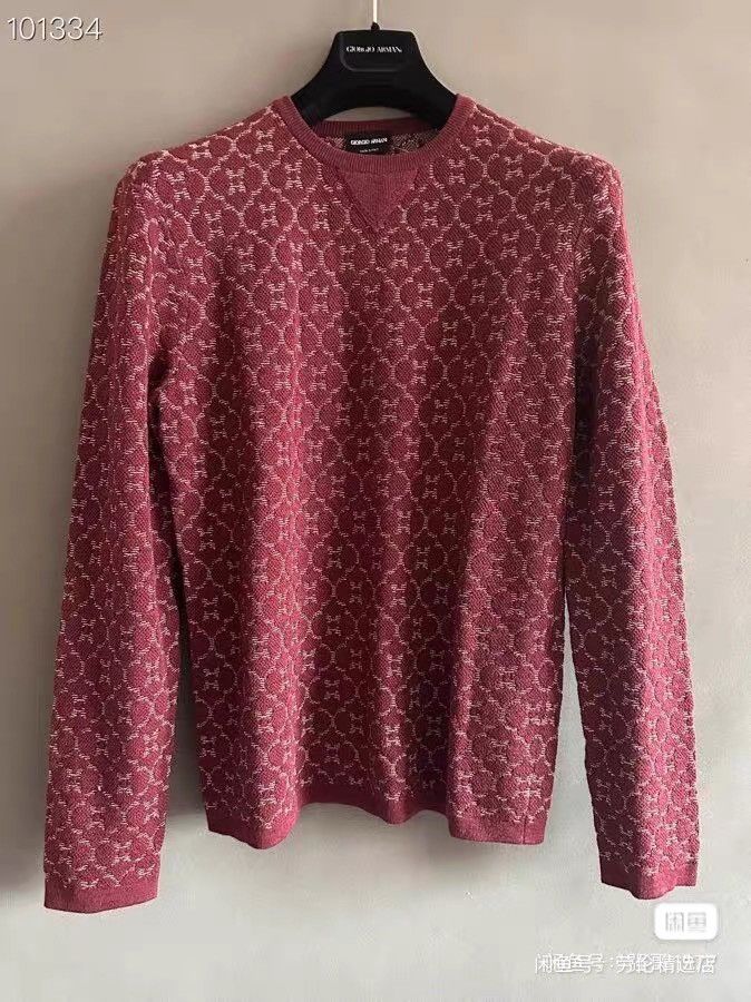 Giorgio Armani GIORGIO ARMANI silk blend sweater top zegna brioni Size US M / EU 48-50 / 2 - 5 Thumbnail