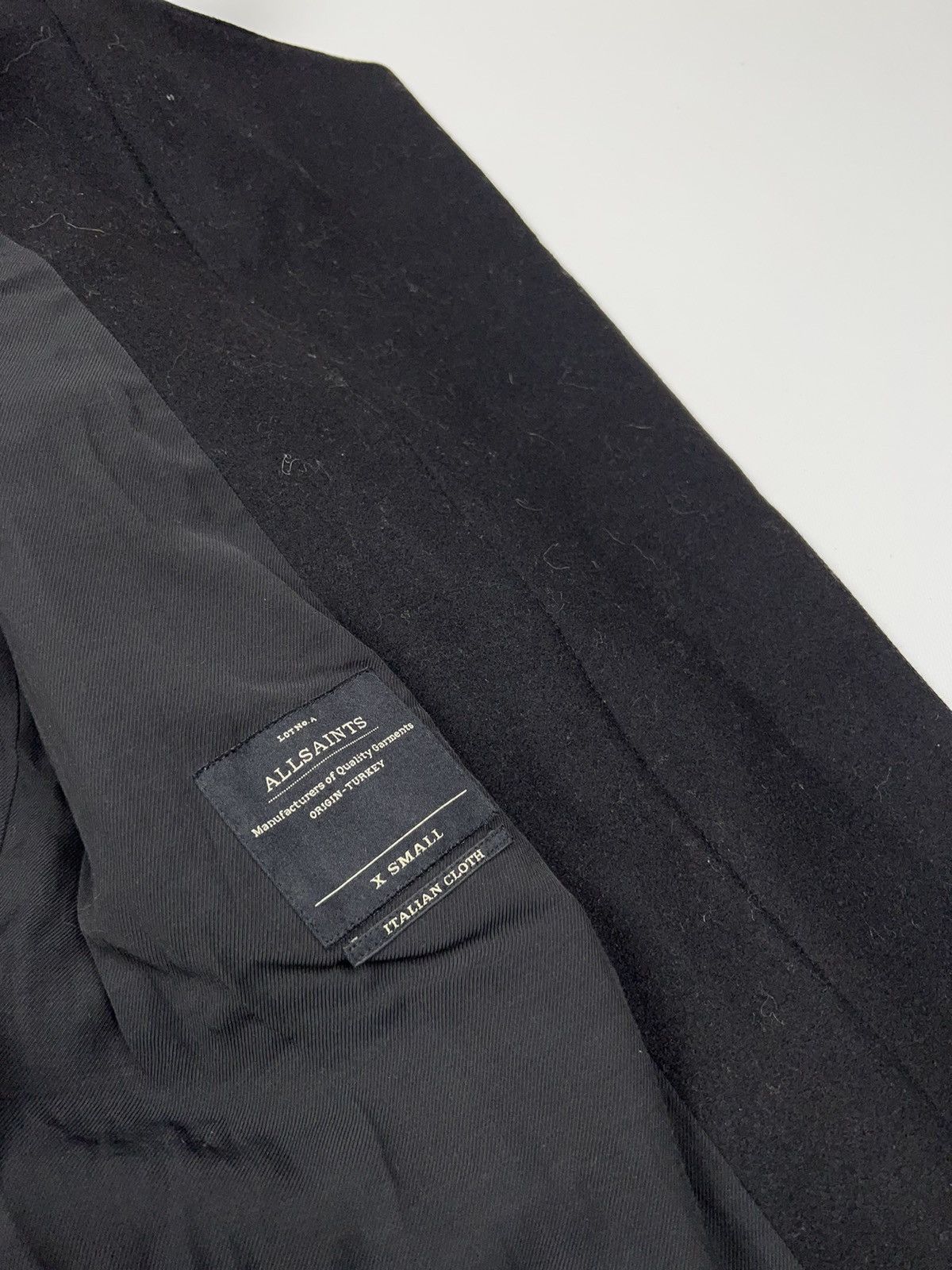 Allsaints Allsaints Odetta Parka Oversized Wool Asymmetrical Coat Size S / US 4 / IT 40 - 20 Thumbnail