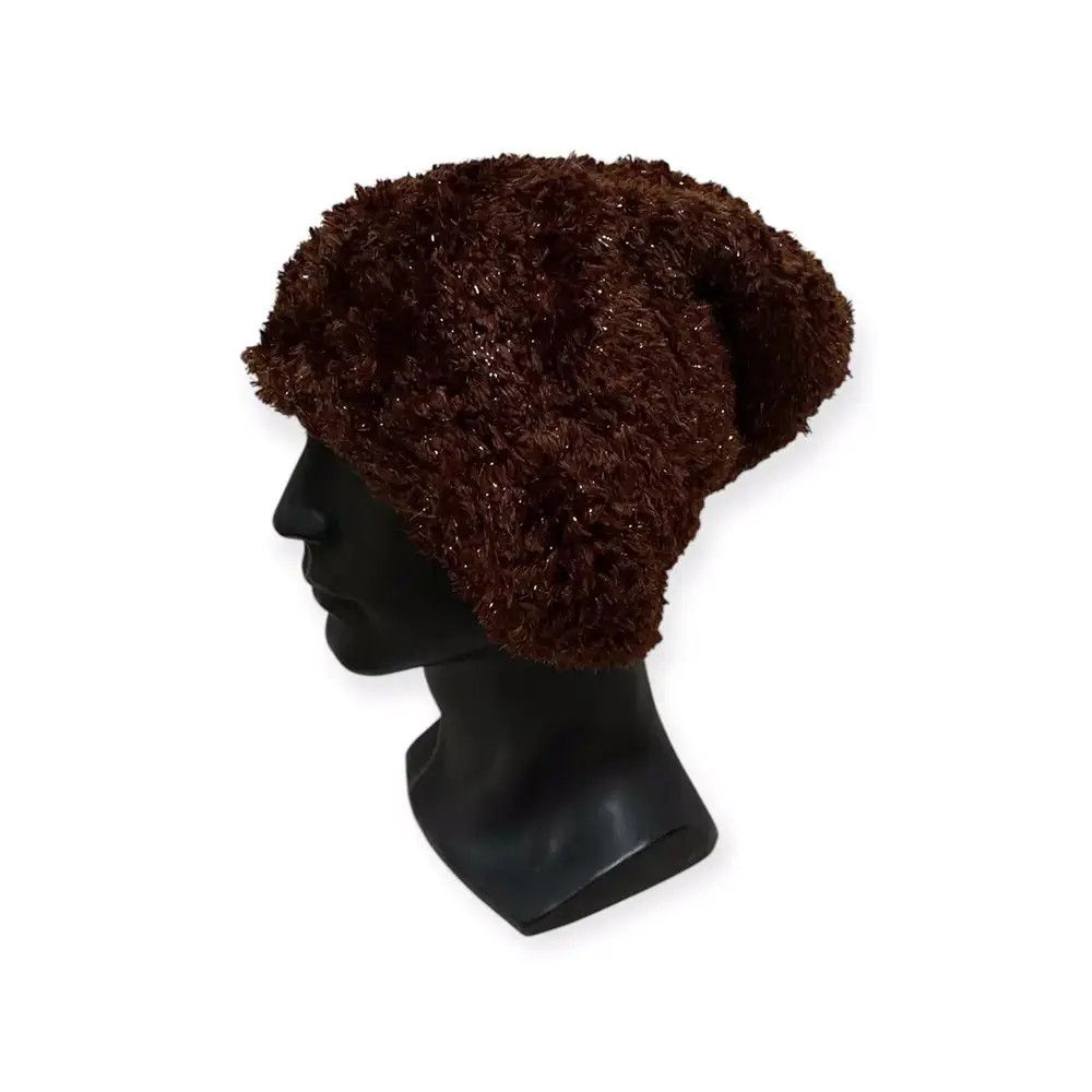 Japanese Brand Fleece Beanie Hat