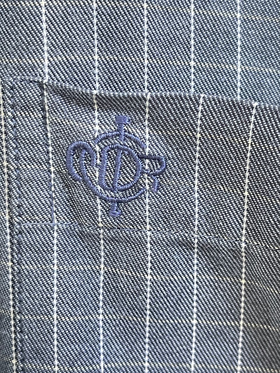 Christian Dior Monsieur 🔥 Christian dior plaid shirt cotton size M navy Size US M / EU 48-50 / 2 - 7 Thumbnail