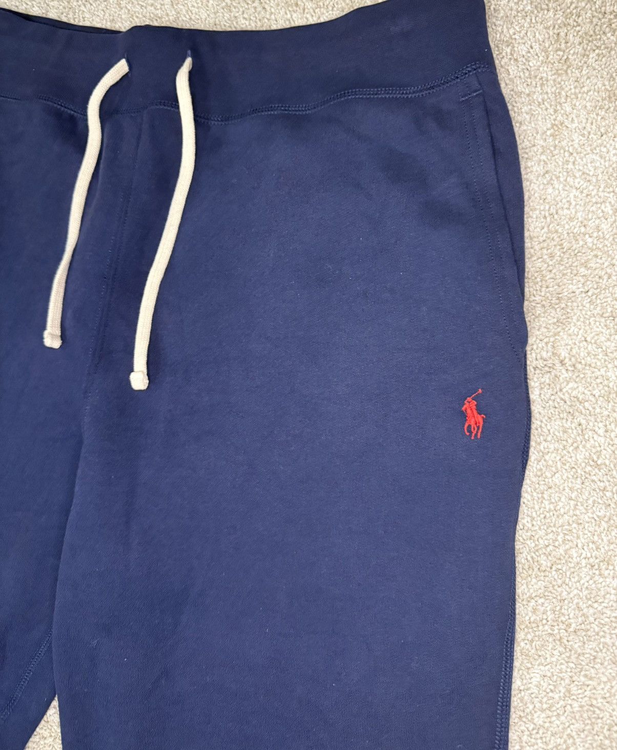 Polo Ralph Lauren Polo Ralph Lauren Fleece Sweatpants Navy Size US 38 / EU 54 - 3 Thumbnail