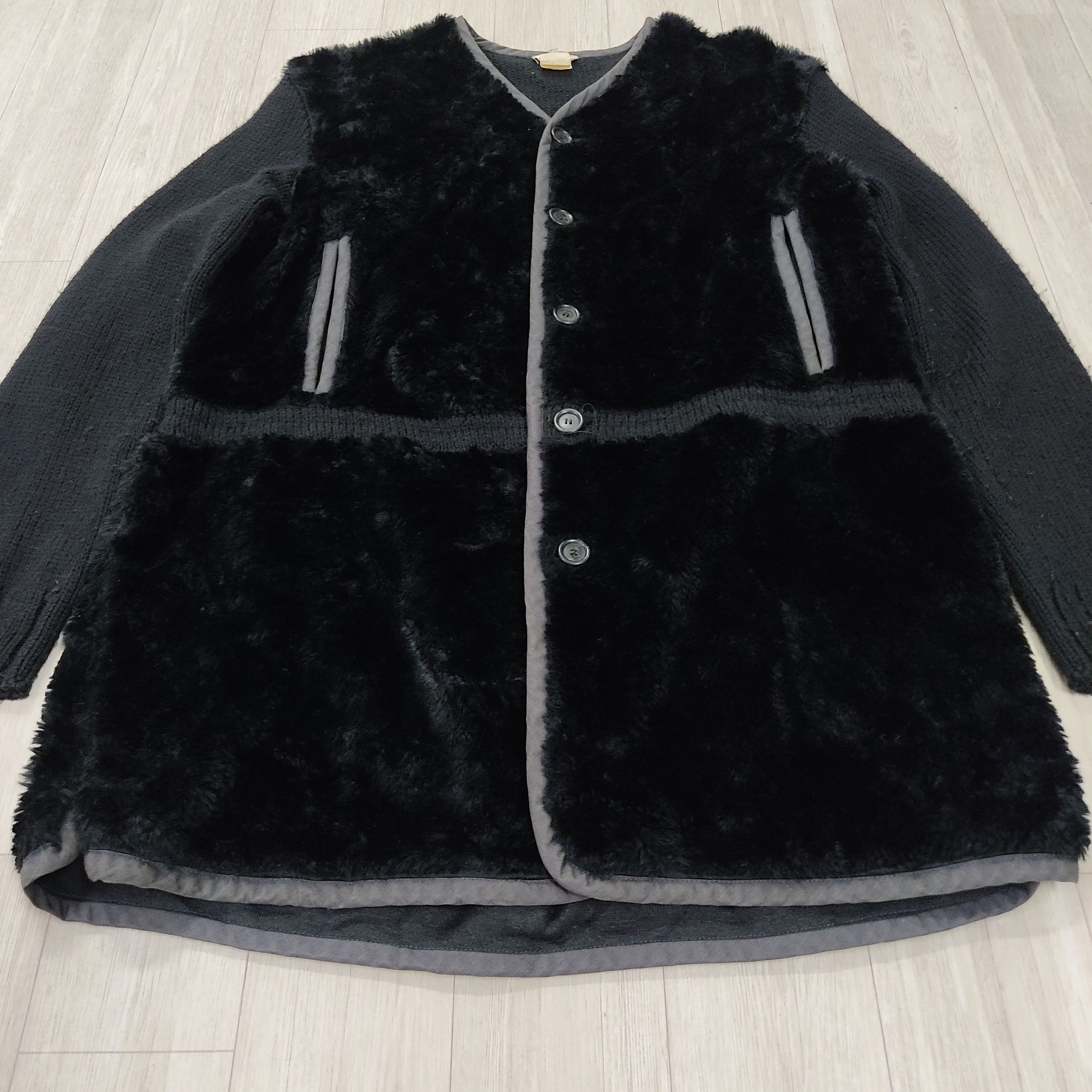Dries Van Noten Dries Van Noten Fur Wool Woven Jacket Size US M / EU 48-50 / 2 - 8 Thumbnail