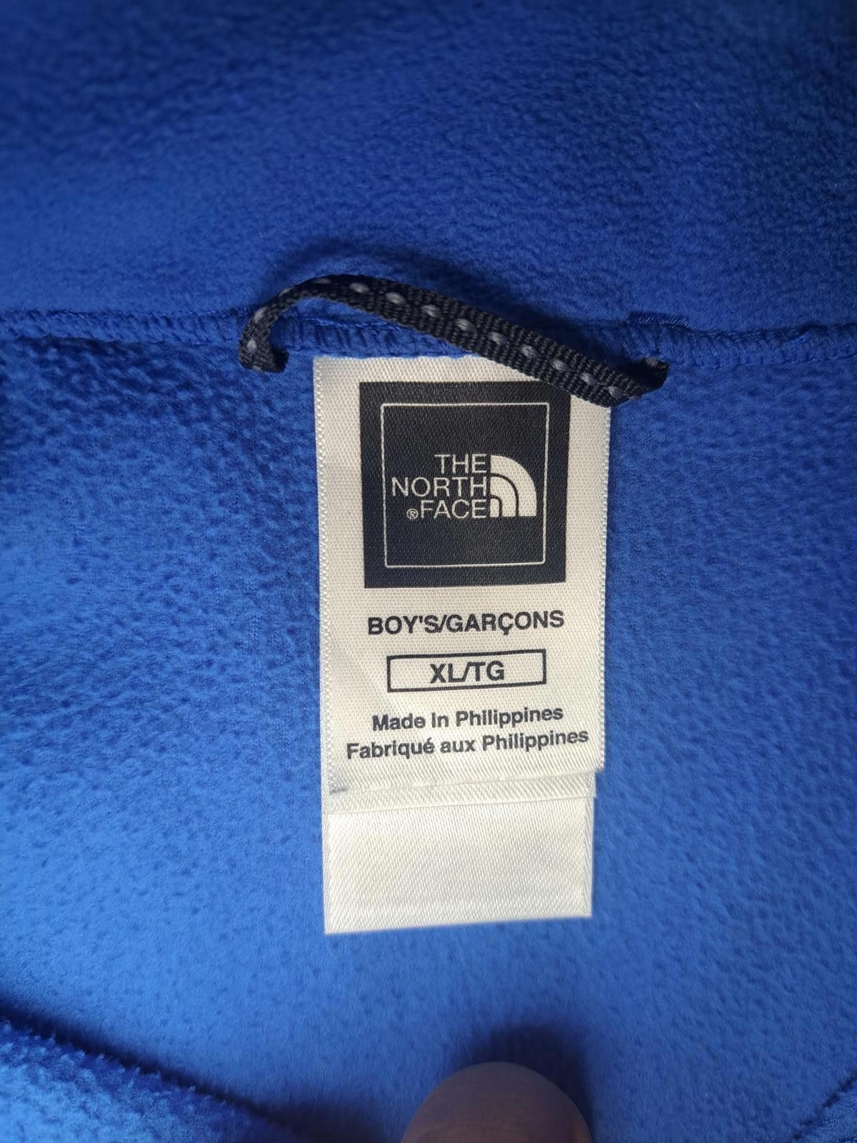 The North Face The North Face Quarter Zip Pullover Sweater Boys XL Blue Size US XL / EU 56 / 4 - 3 Thumbnail