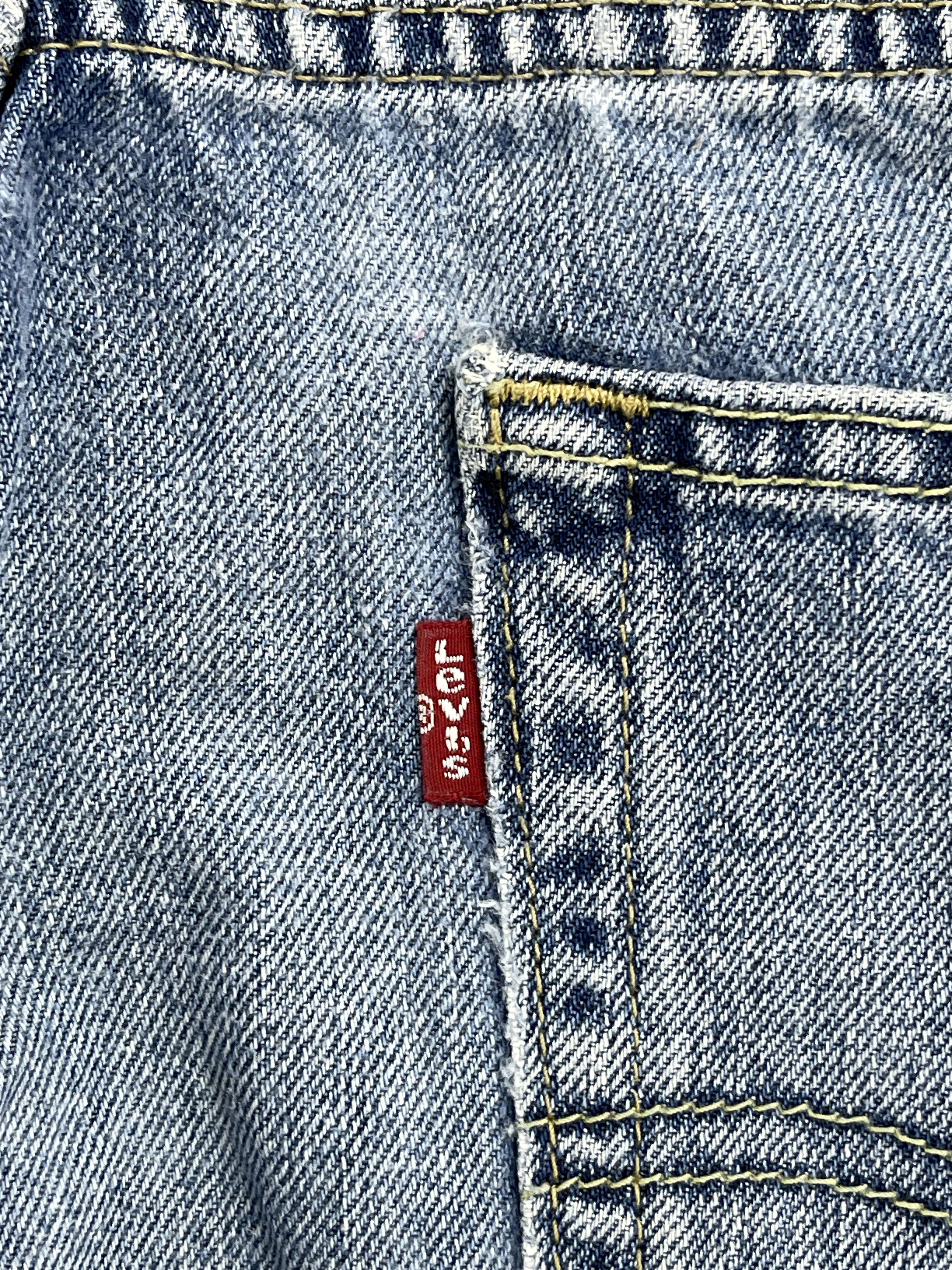 Levi's Vintage Levis 505 Faded Blue Jeans DP2561 Size US 34 / EU 50 - 6 Thumbnail