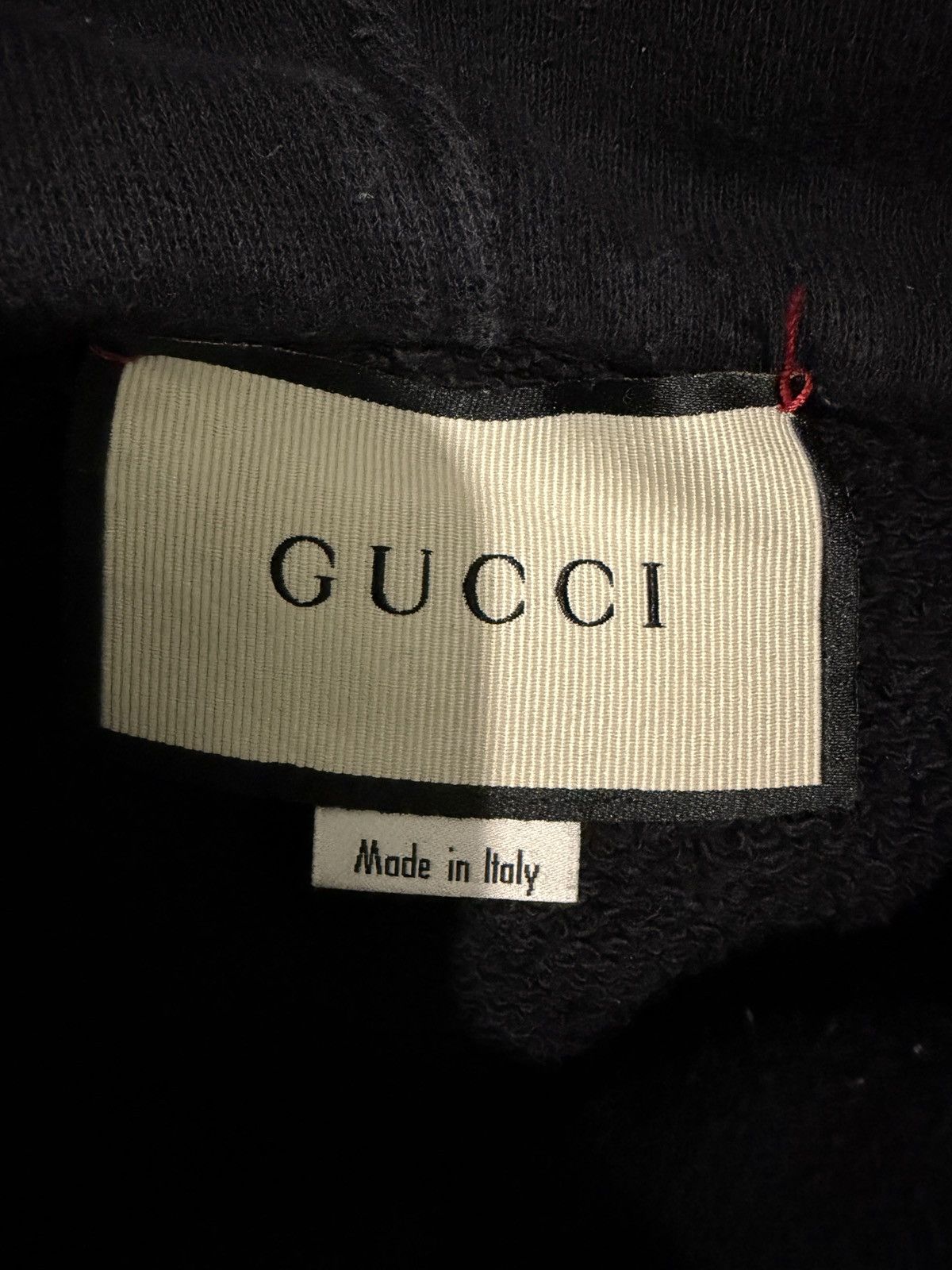 Gucci Gucci Interlocking-G Cotton Hoodie Black Size US XL / EU 56 / 4 - 7 Thumbnail
