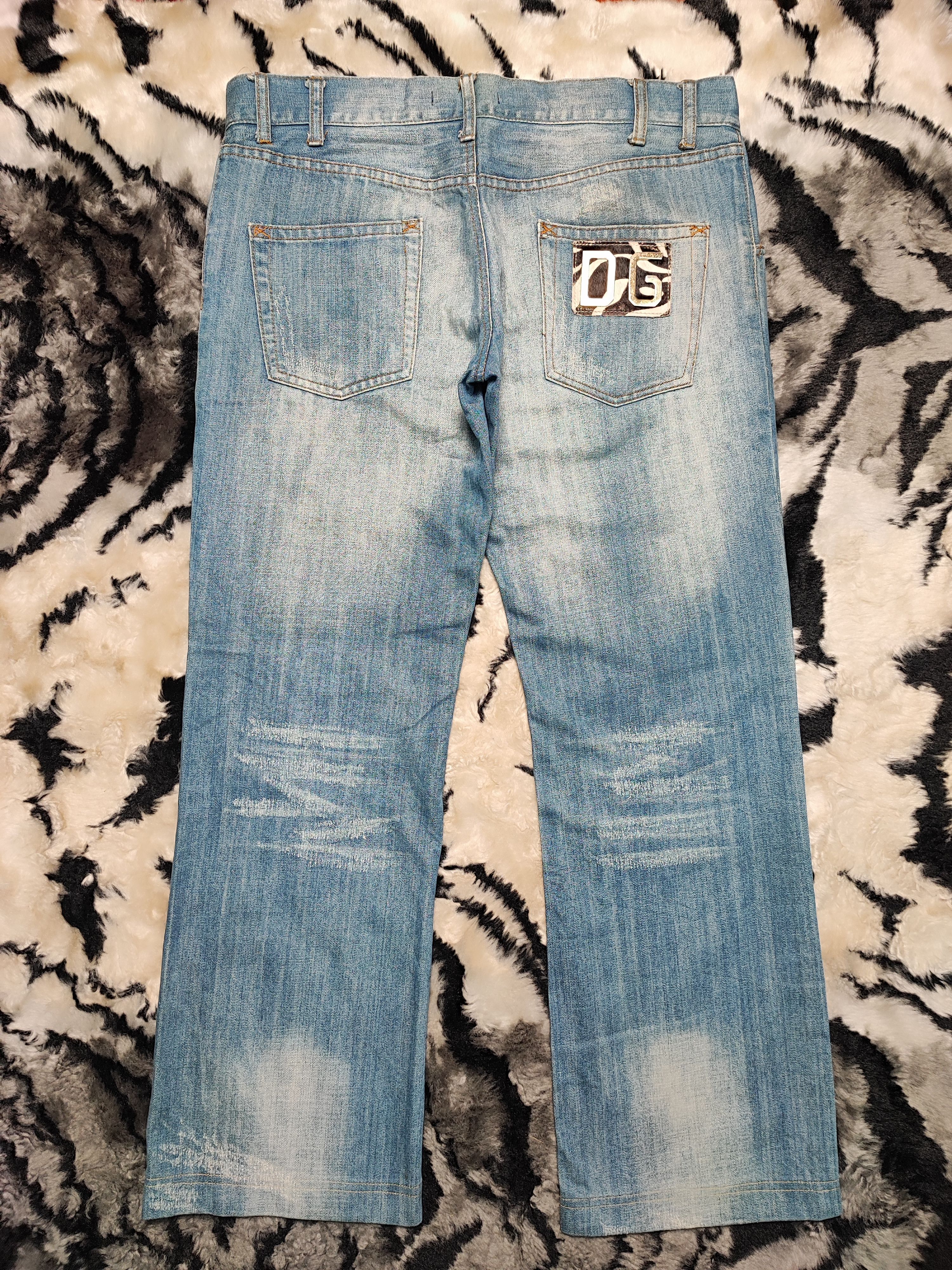 Dolce & Gabbana D&G Dolce&Gabbana Logo Jeans DISTRESSED Pants Size US 36 / EU 52 - 9 Thumbnail