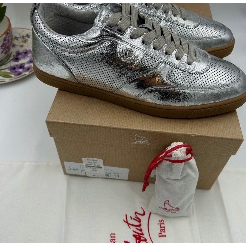 Christian Louboutin Mens Christian Louboutin TUTTI RUI leather sneakers size 44 Size US 11 / EU 44 - 10 Thumbnail