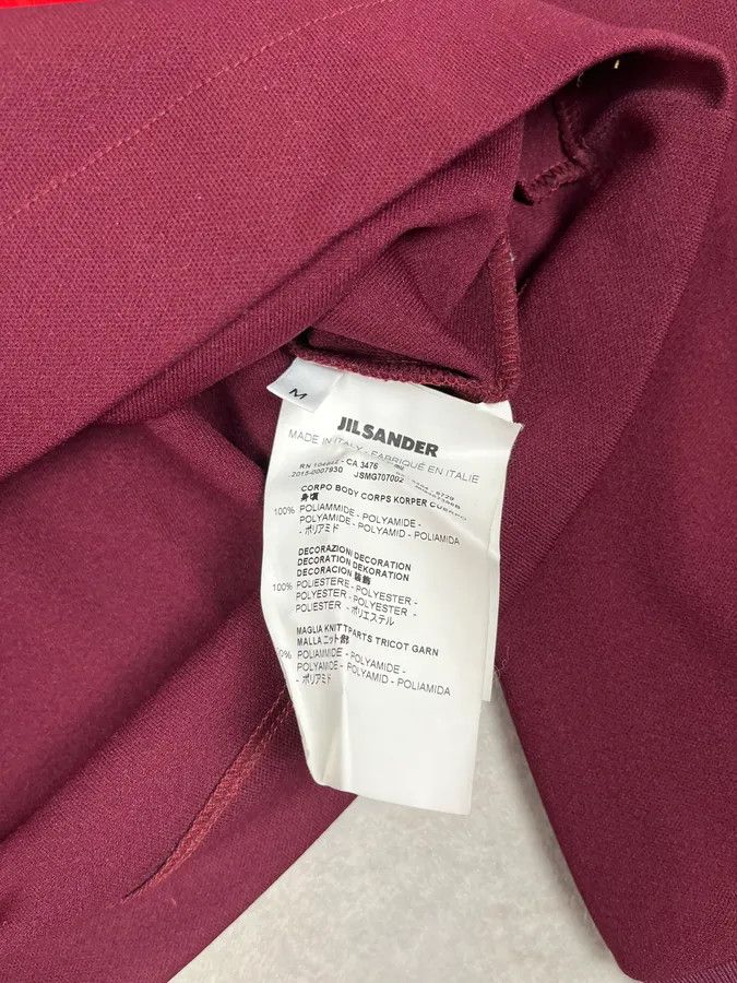 Jil Sander Jil Sander Bordeaux Contemporary Sweater Size US M / EU 48-50 / 2 - 8 Thumbnail