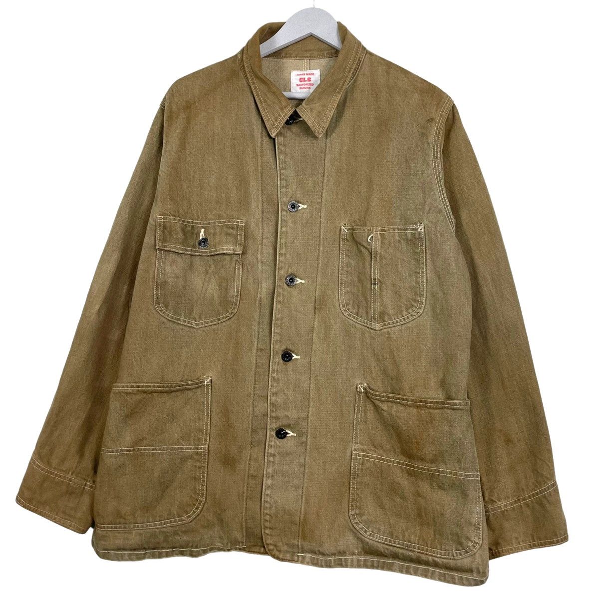45rpm × Japanese Brand 💥JAPAN MADE CLS CHORE WORKER JEAN JACKET Size US L / EU 52-54 / 3 - 2 Thumbnail