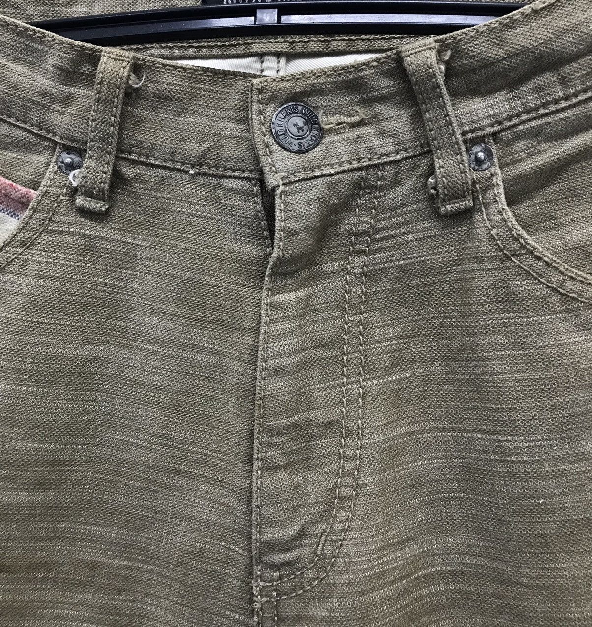 If Six Was Nine × Japanese Brand Vintage Wild Khakis Made In Japan Pants Size US 30 / EU 46 - 5 Thumbnail