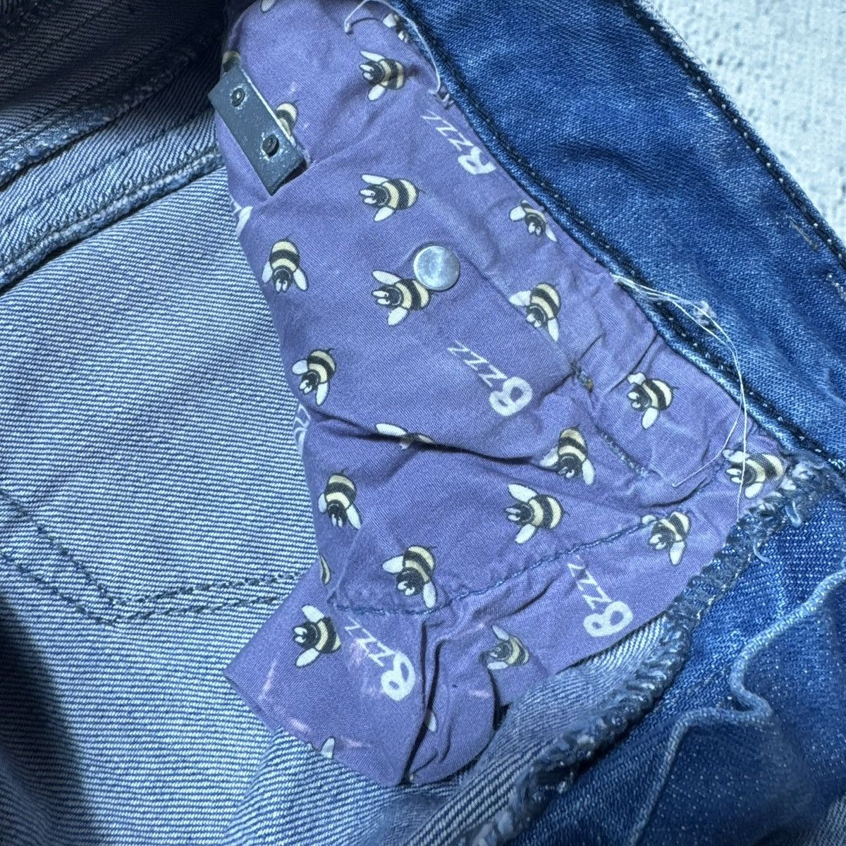 Dolce & Gabbana drip dolce gabbana distressed jeans y2k women with big logo Size 27" / US 4 / IT 40 - 10 Thumbnail