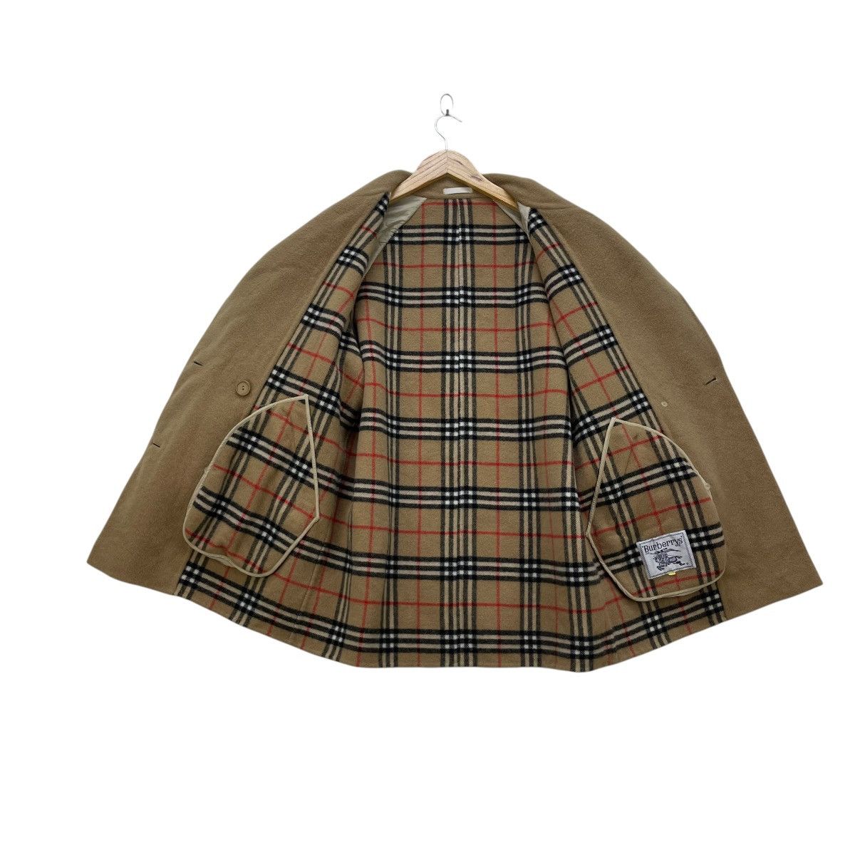 Burberry 💥Vintage Burberrys Nova Check Wool Jacket Size M / US 6-8 / IT 42-44 - 3 Thumbnail