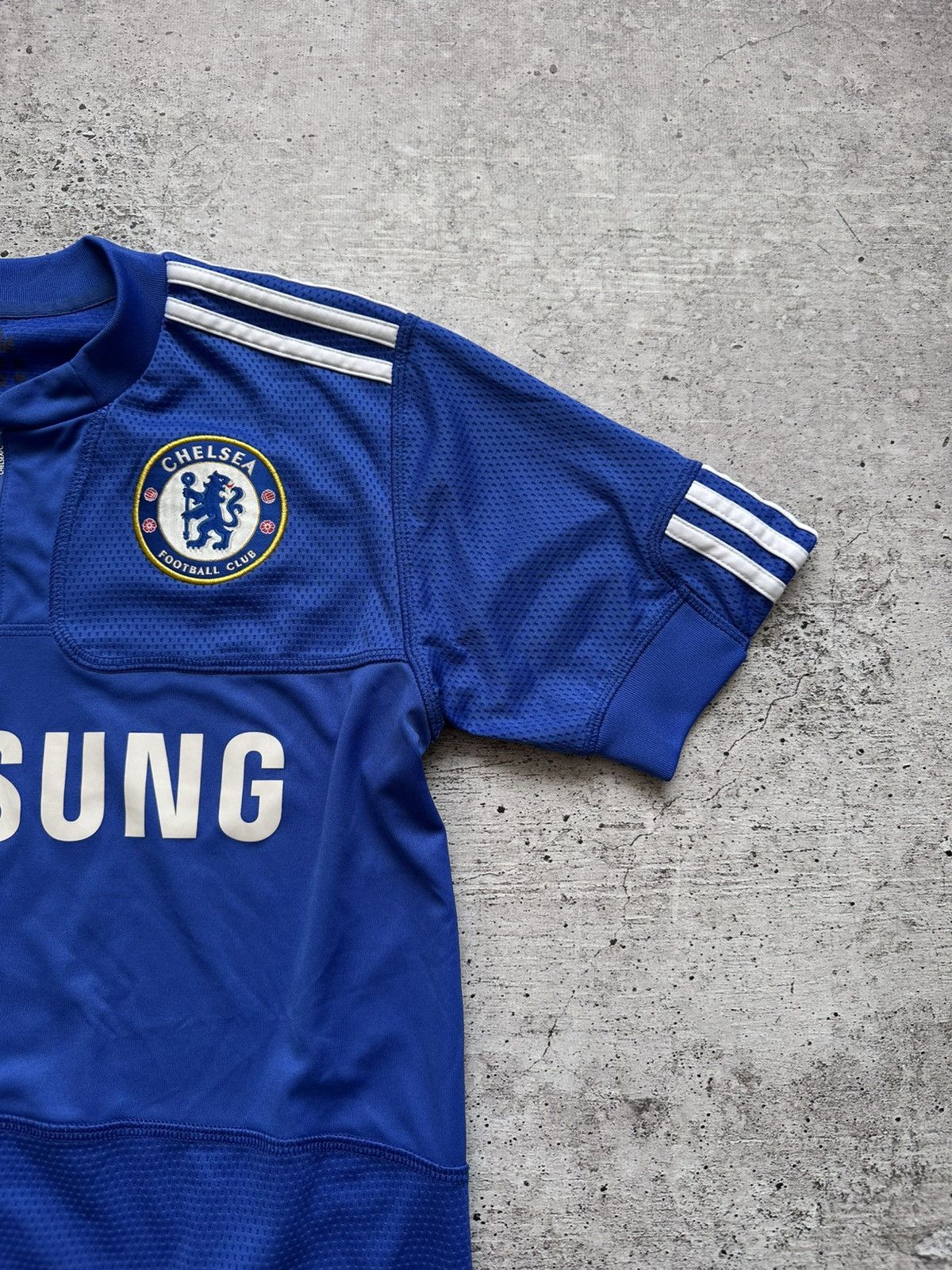 Adidas 2010/11 Youth Adidas Chelsea Lampard Vintage Soccer Jersey Size US S / EU 44-46 / 1 - 2 Thumbnail