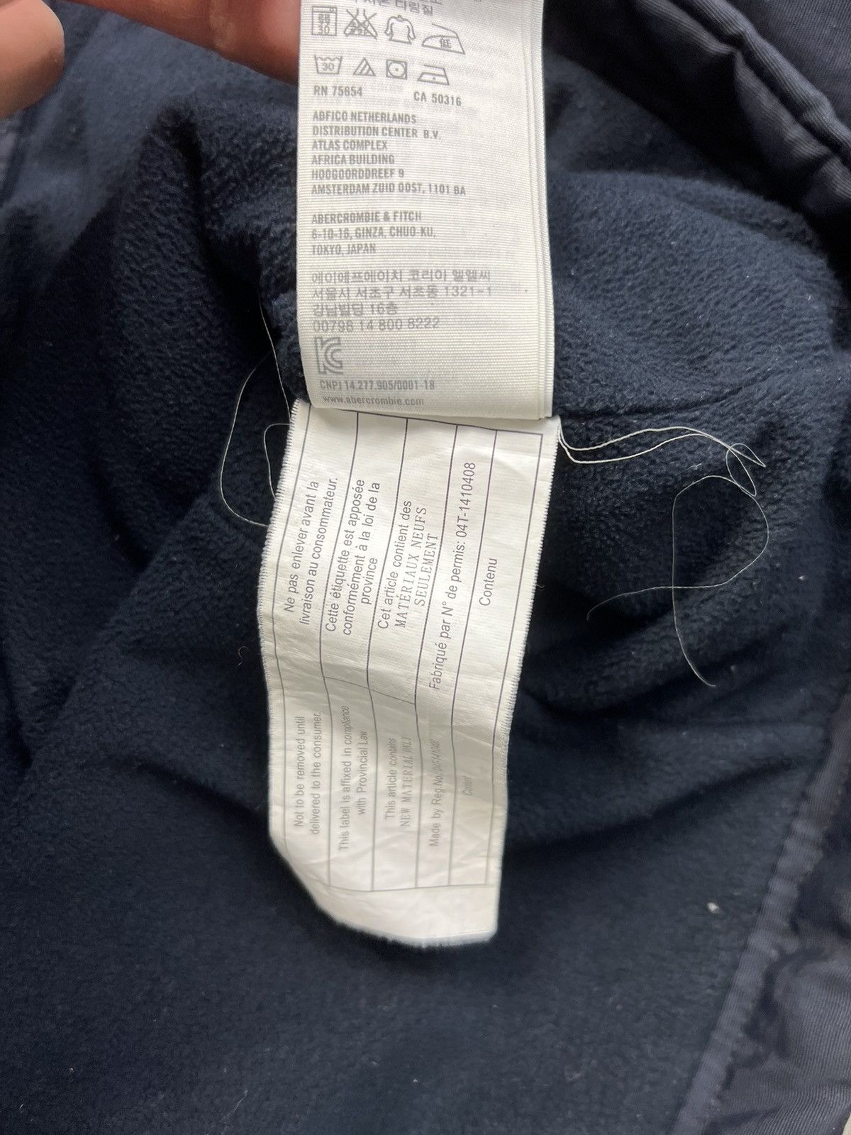 Abercrombie & Fitch Abercrombie & Fitch Insulated Jacket with Swag Japan Style Size L / US 10 / IT 46 - 5 Thumbnail
