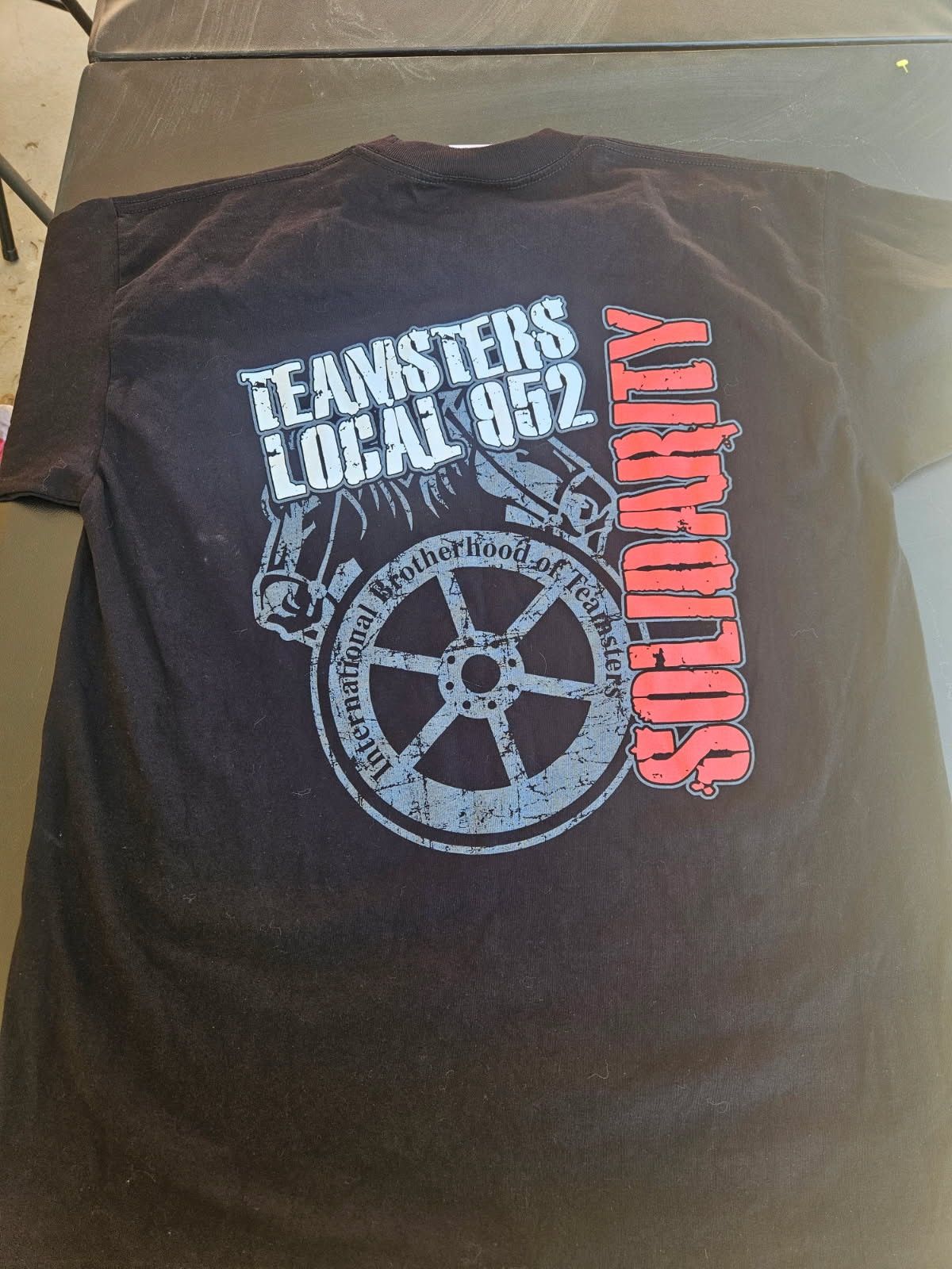 Other Teamsters Local 952 Solidarity Bayside Tee Size US XXL / EU 58 / 5 - 2 Thumbnail