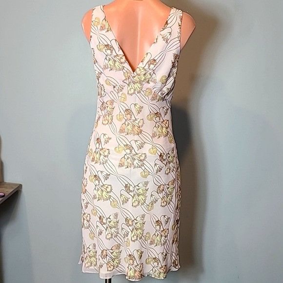 Vintage Vintage Y2K Floral Silk Dress Silky Slip Size S / US 4 / IT 40 - 7 Thumbnail
