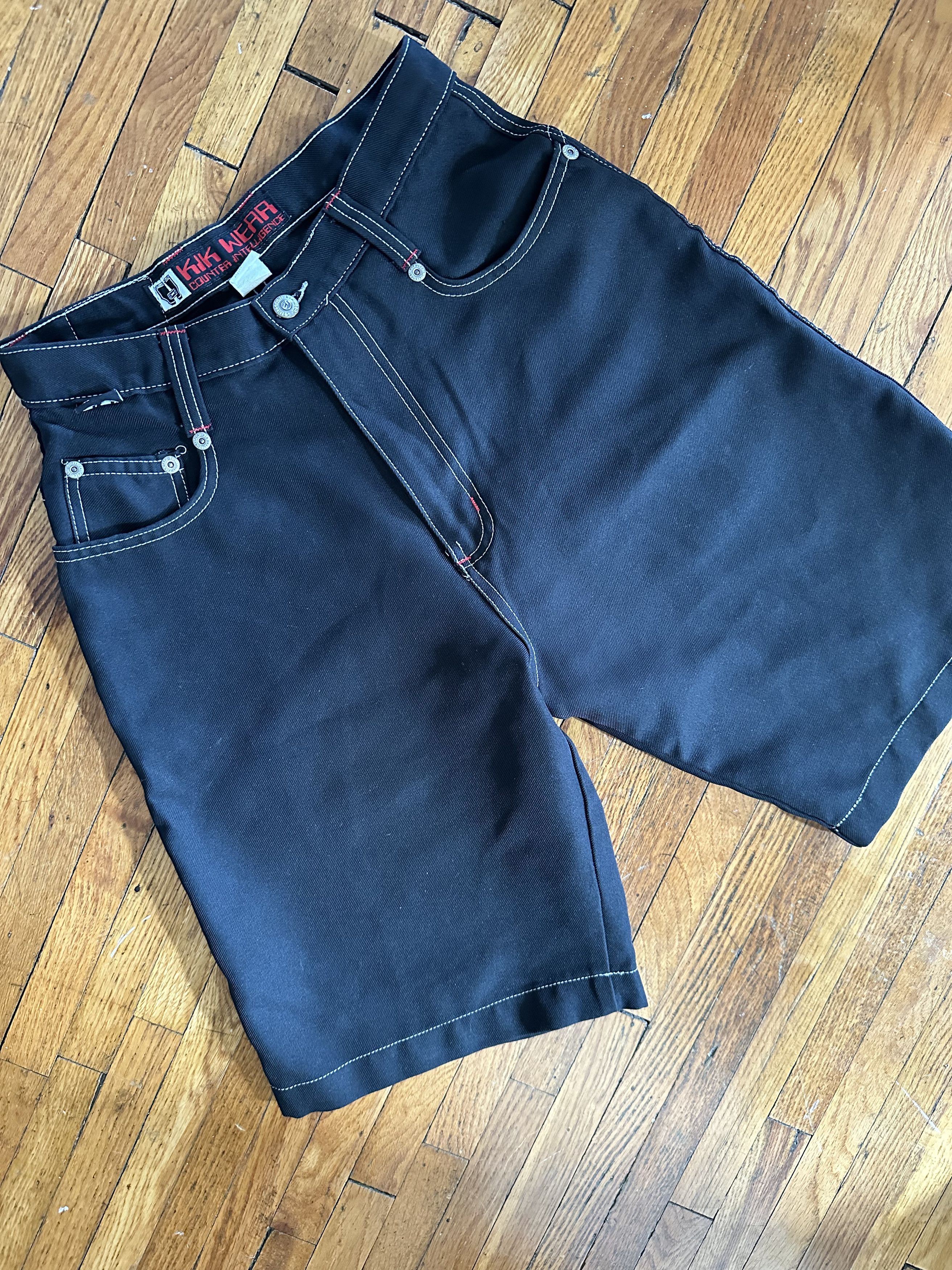 Vintage 90s Kikwear baggy vintage shorts Size US 29 - 3 Thumbnail