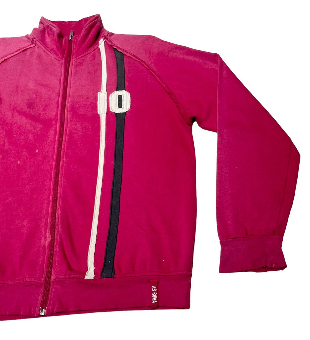 Vintage Vintage Football Team AS Roma Totti Zipper Sweater 1990s Size US M / EU 48-50 / 2 - 4 Thumbnail